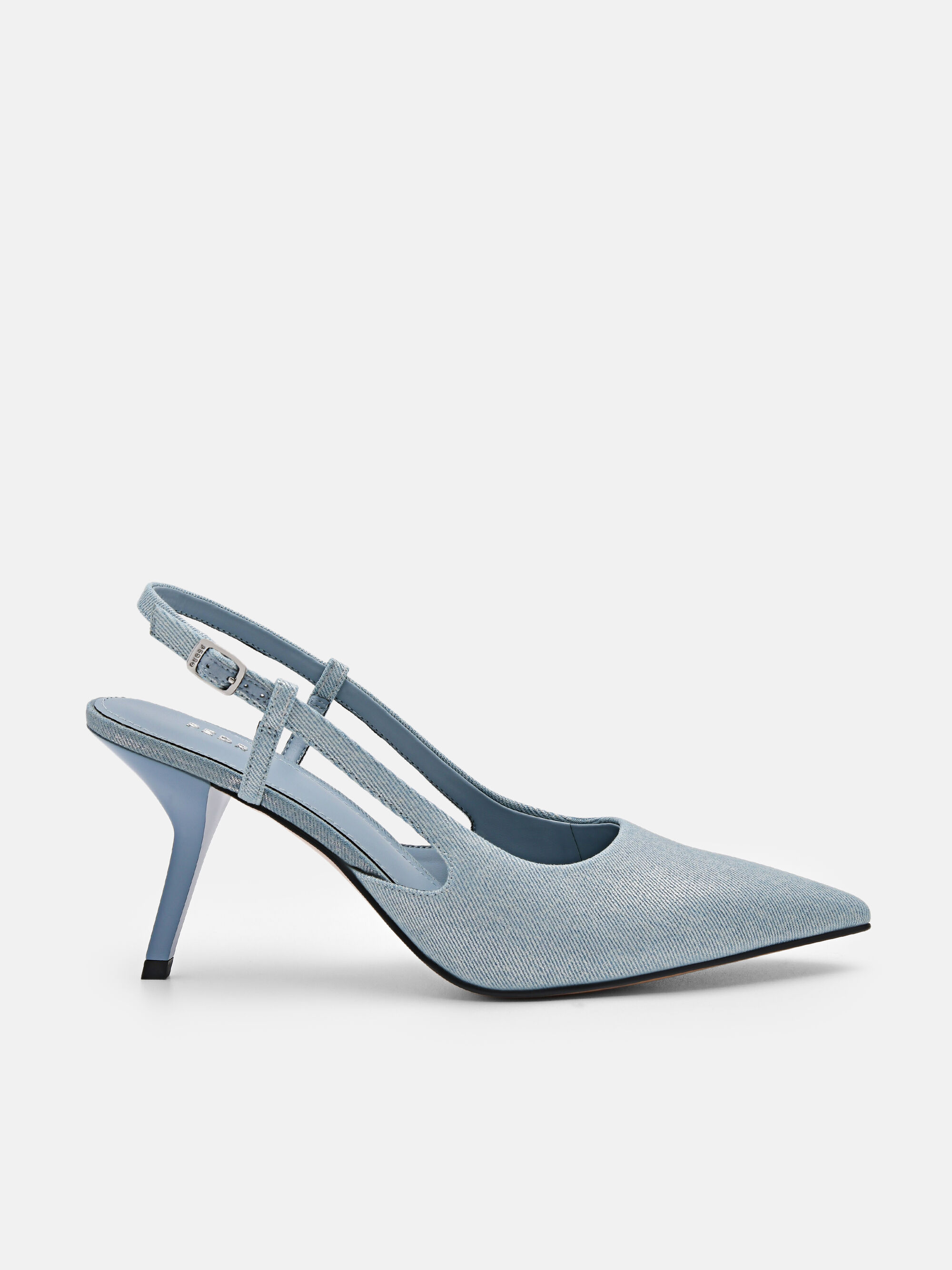 Morraine Slingback Pumps, Slate Blue