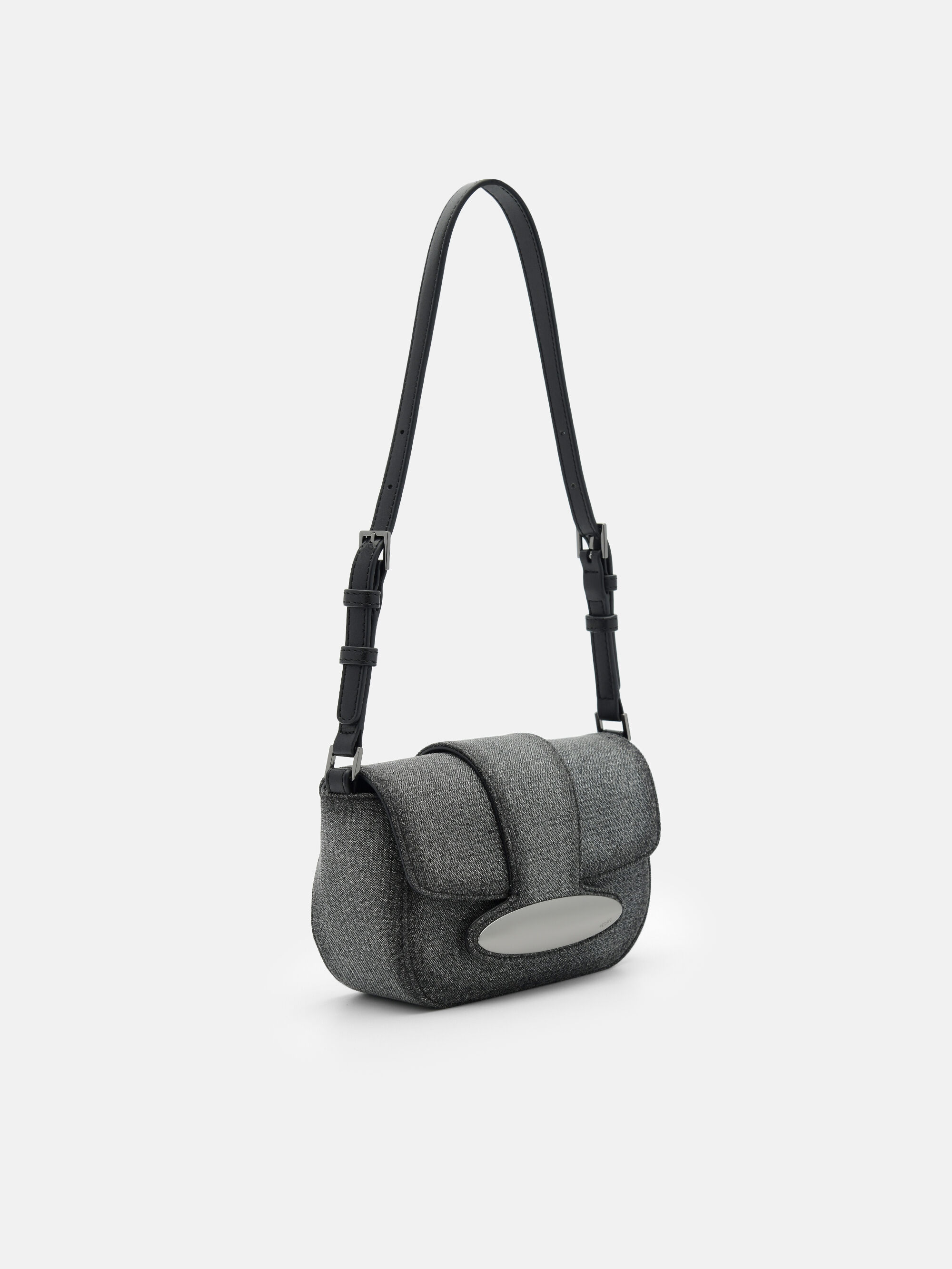 Dione Mini Shoulder Bag, Black