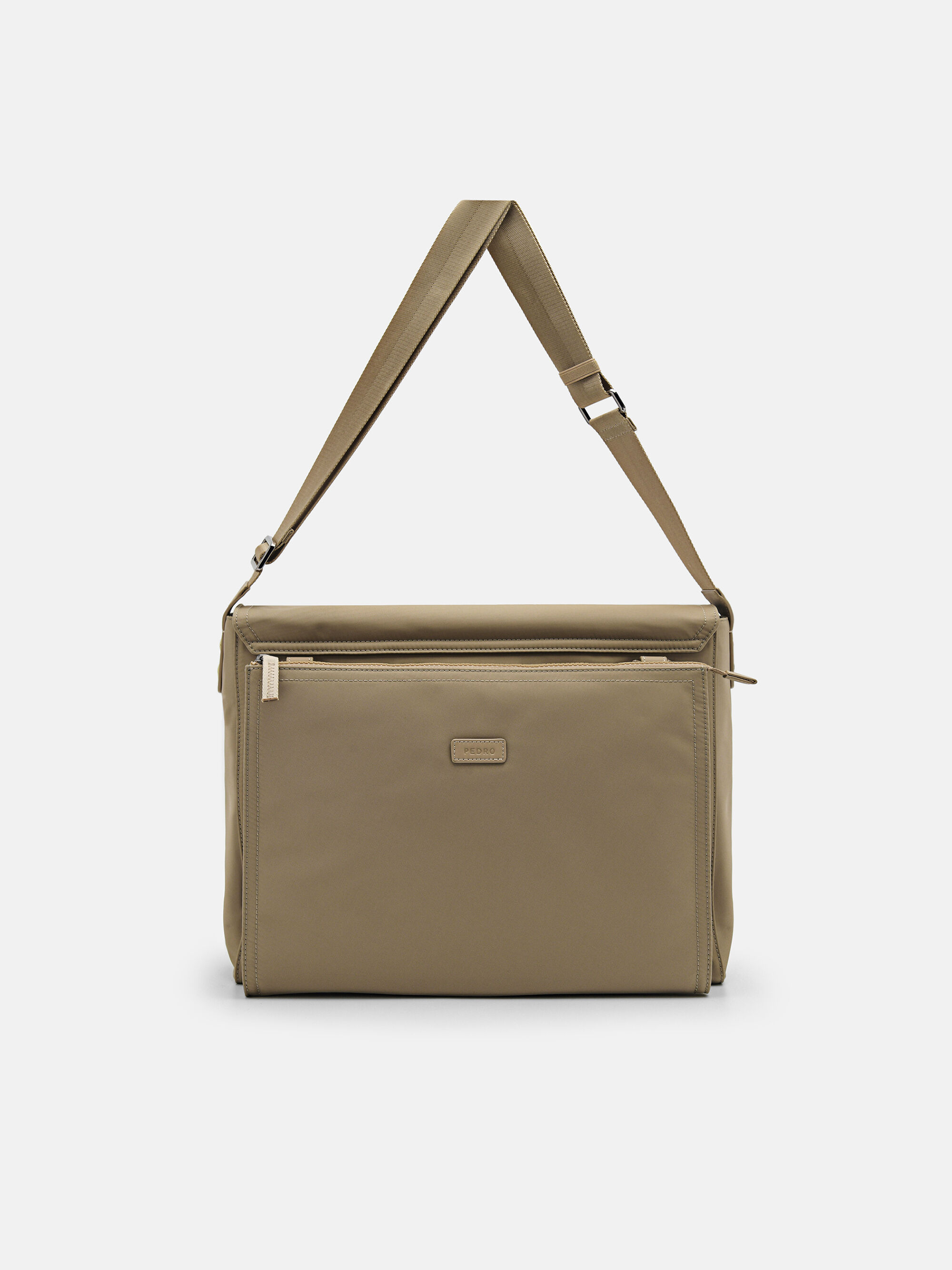 Morris Messenger Bag, Taupe