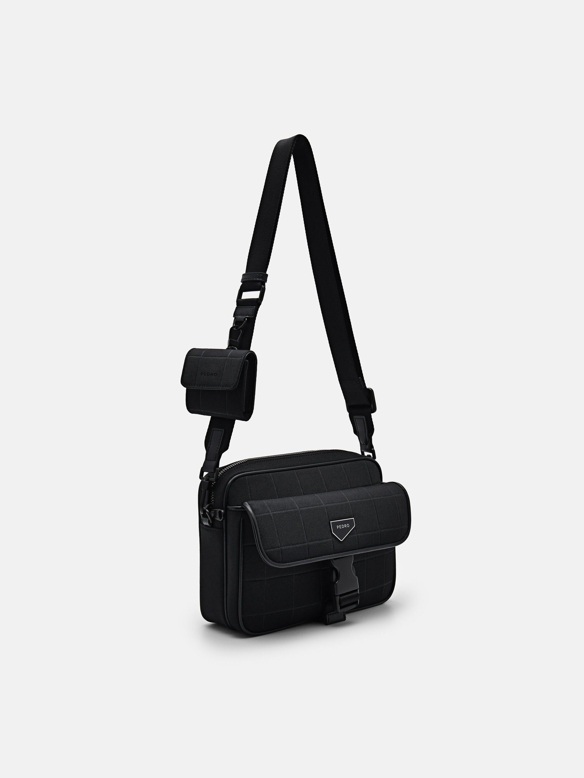 Taper Compact Sling Bag, Black