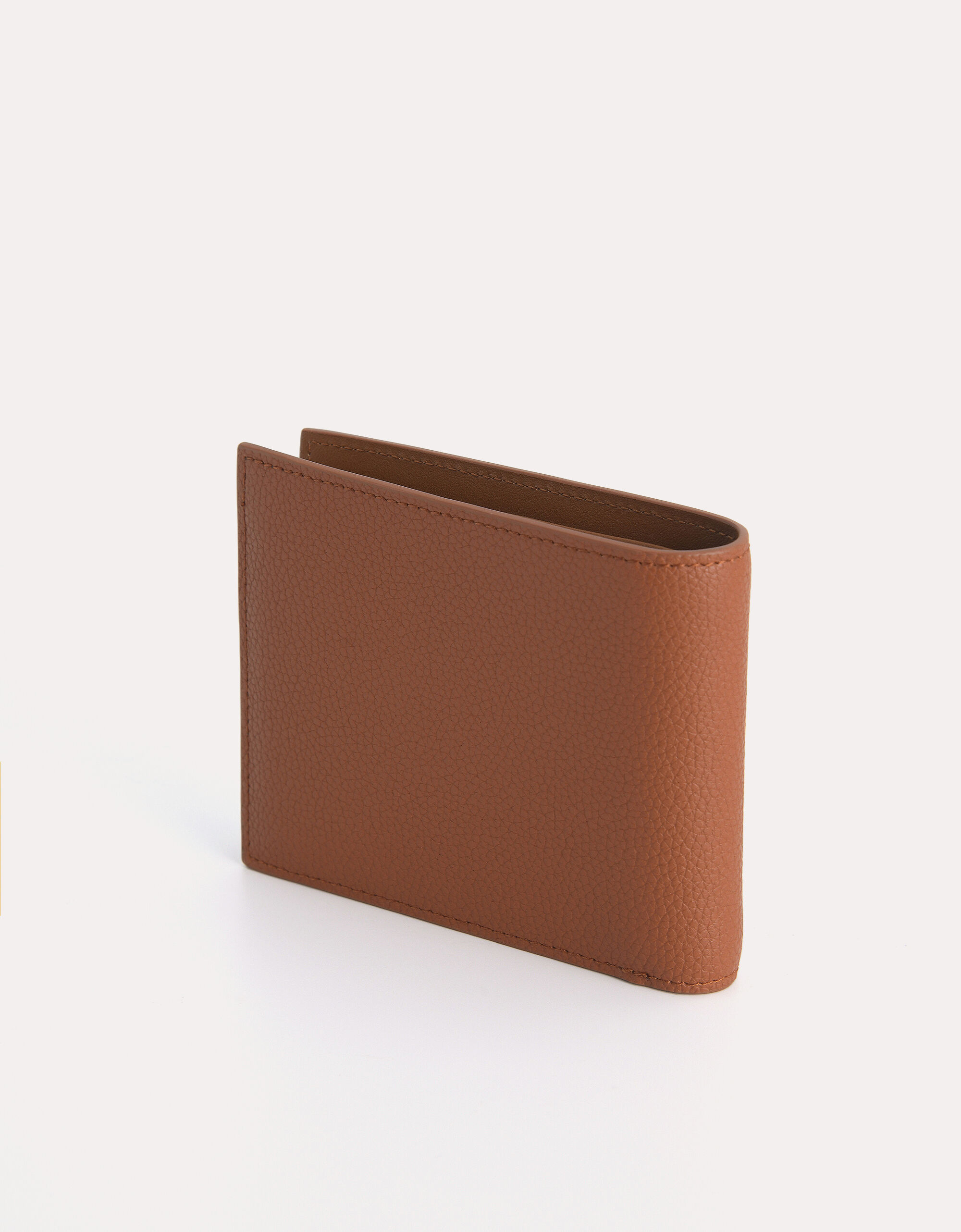 Textured Leather Bi-Fold Wallet with Insert - PEDRO SG
