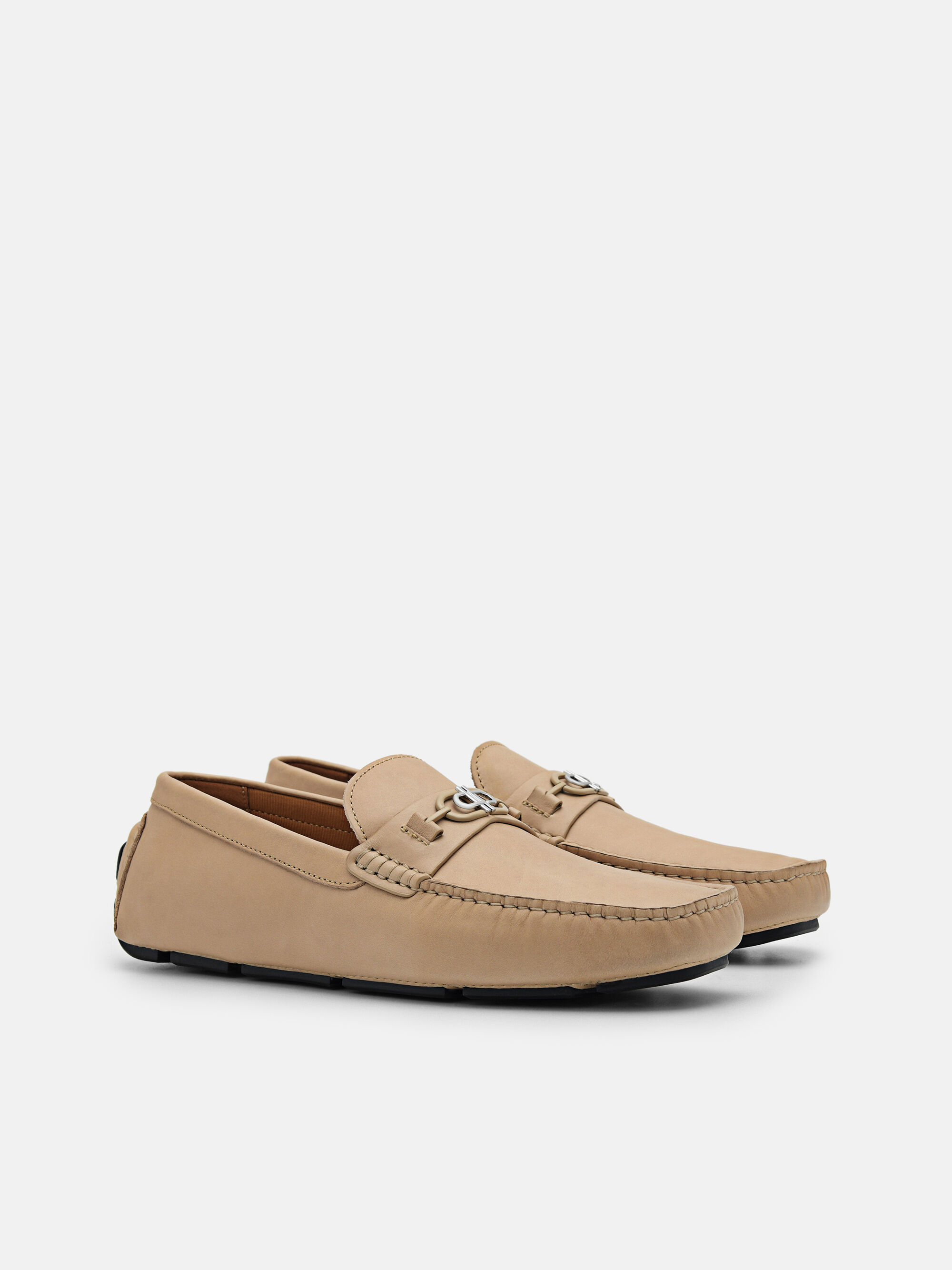 PEDRO Icon Leather Driving Shoes, Sand