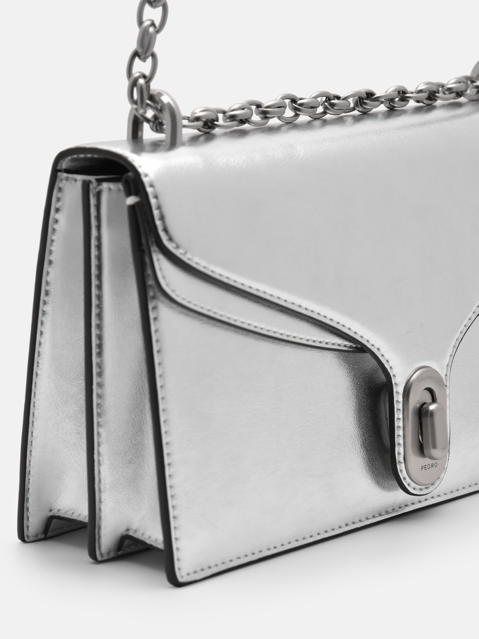 Elin Shoulder Bag, Silver