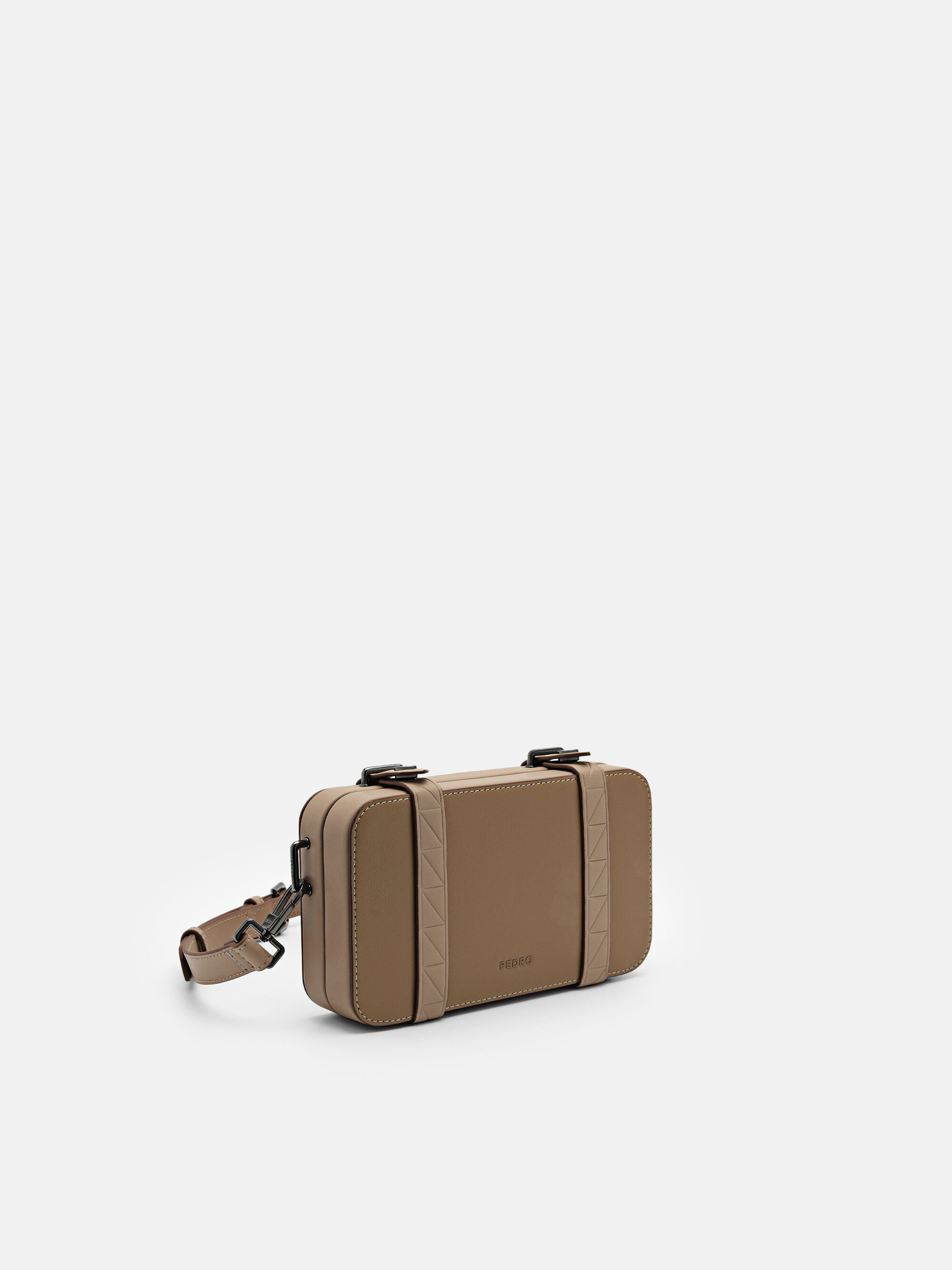 Oliver Mini Sling Bag, Taupe