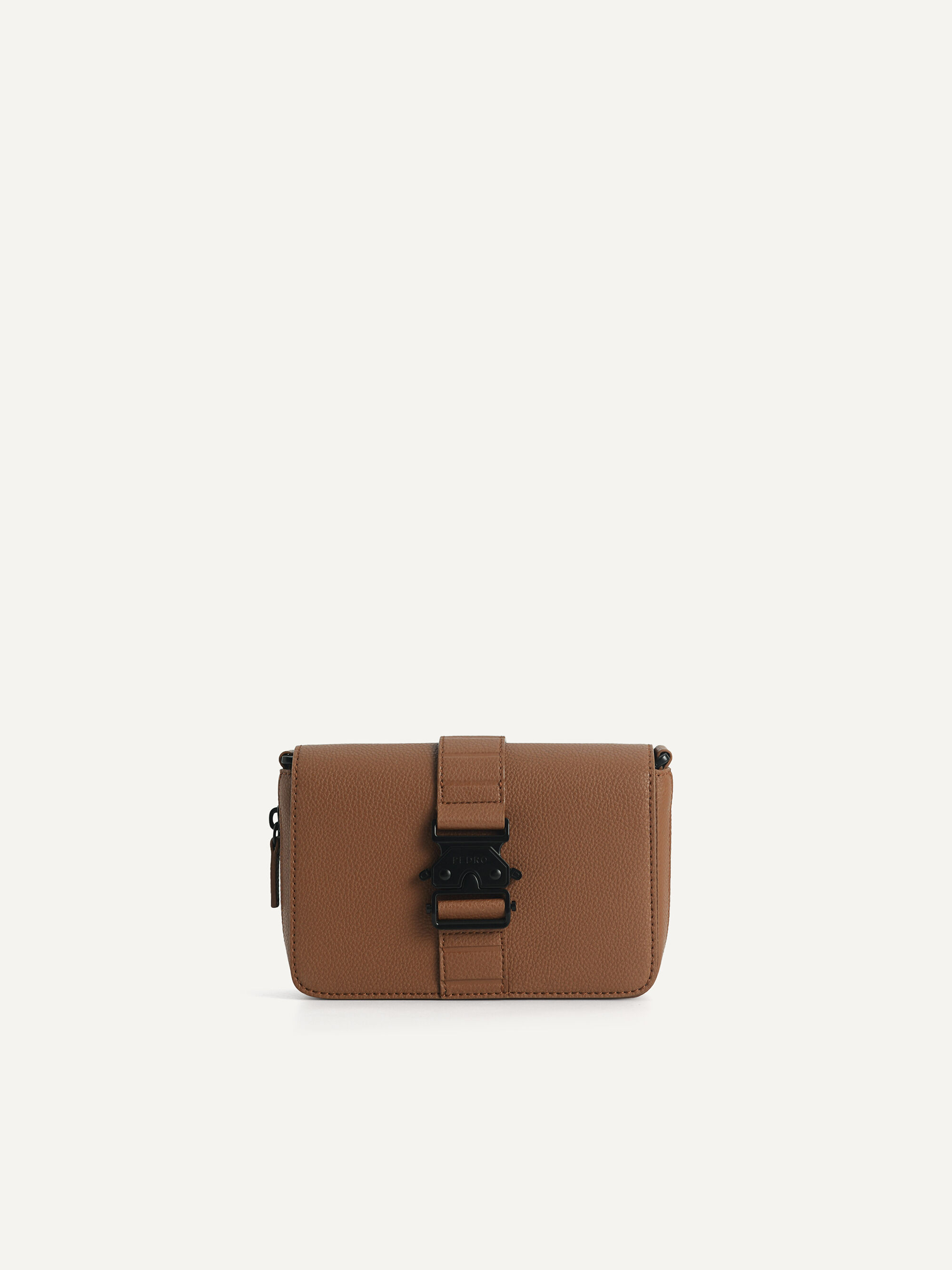 Brown Boxy Crossbody Bag - PEDRO EU