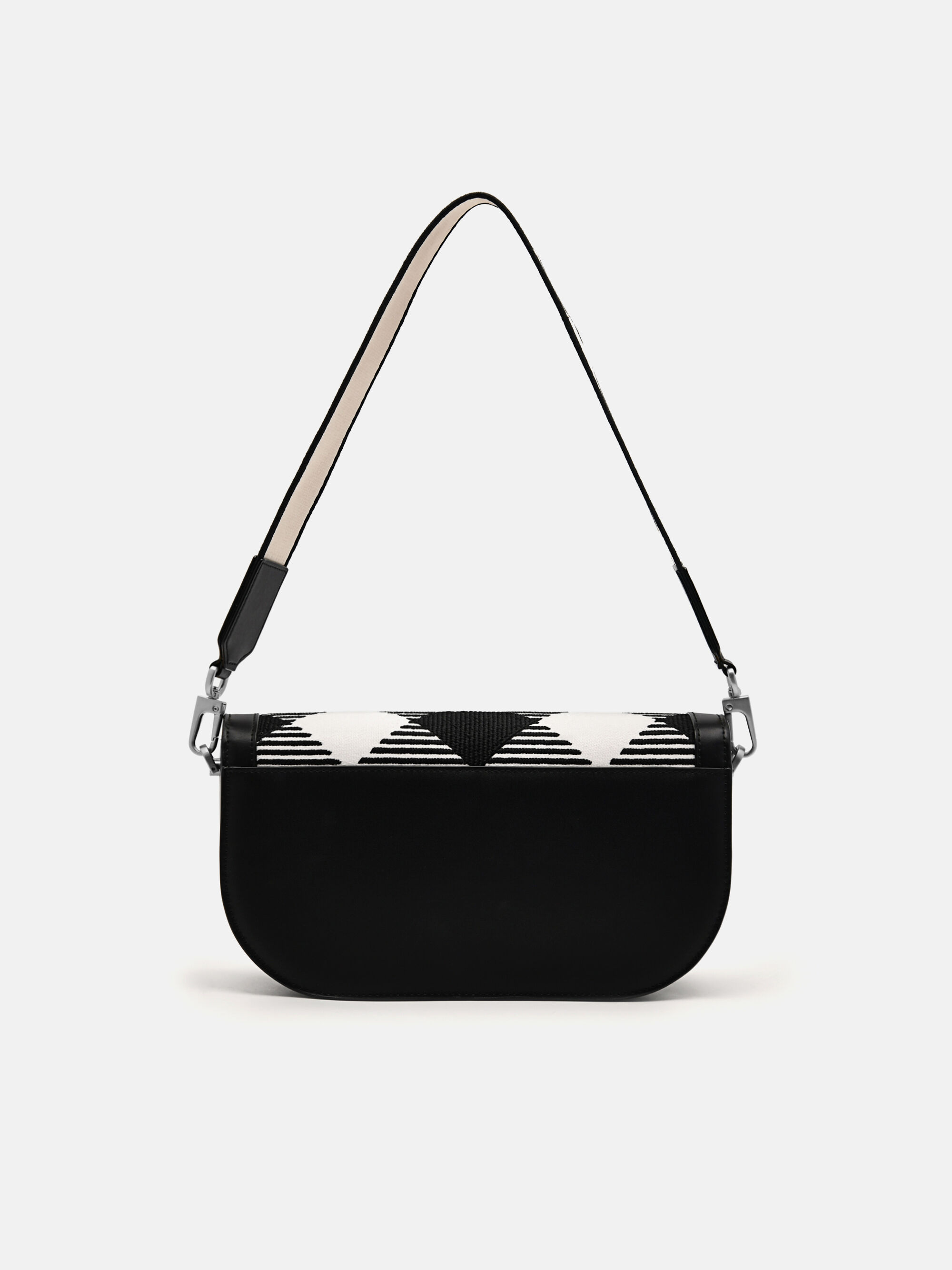 PEDRO Studio Millie Leather Shoulder Bag, Black