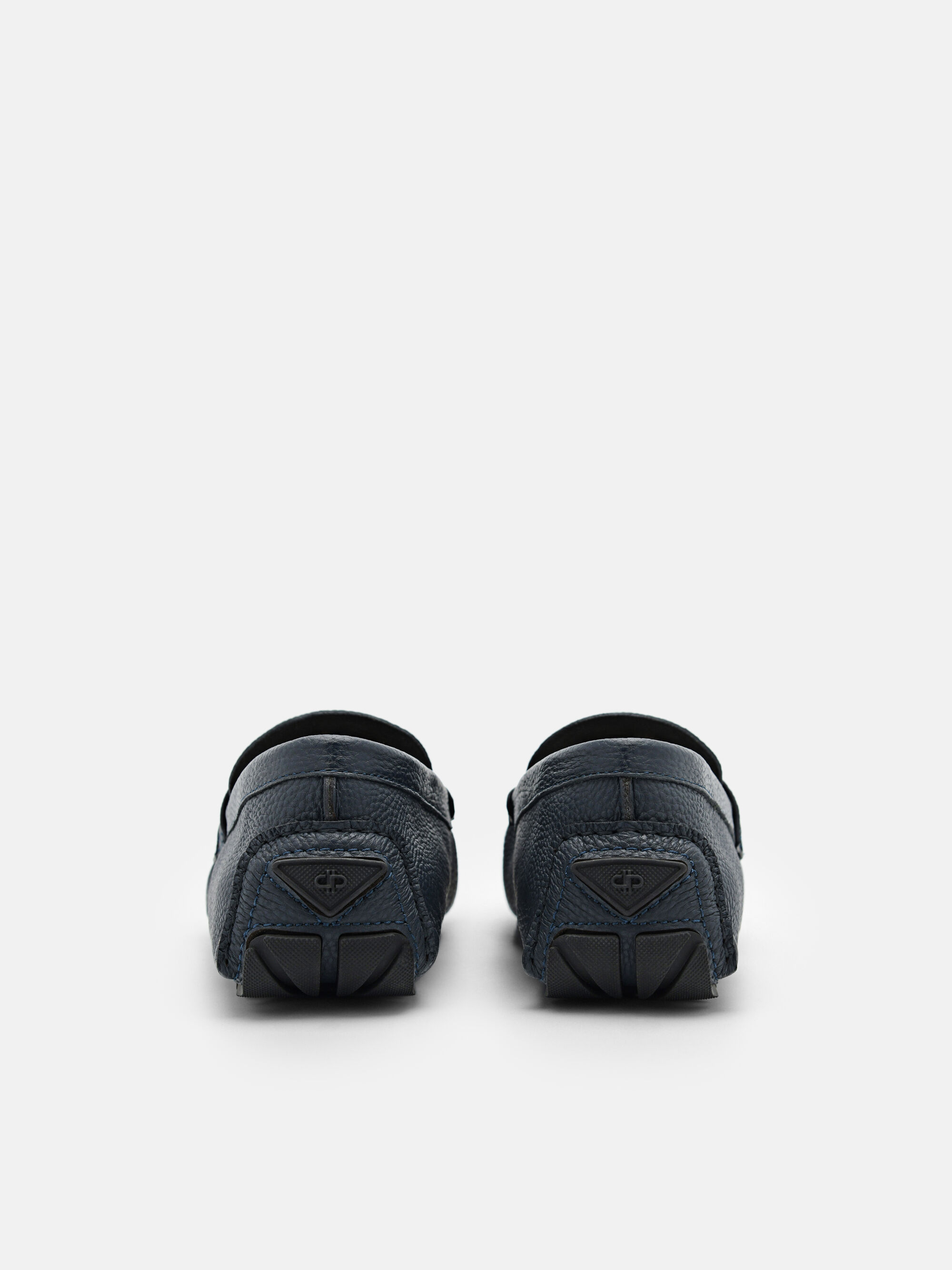 PEDRO Icon Leather Driving Shoes, Navy