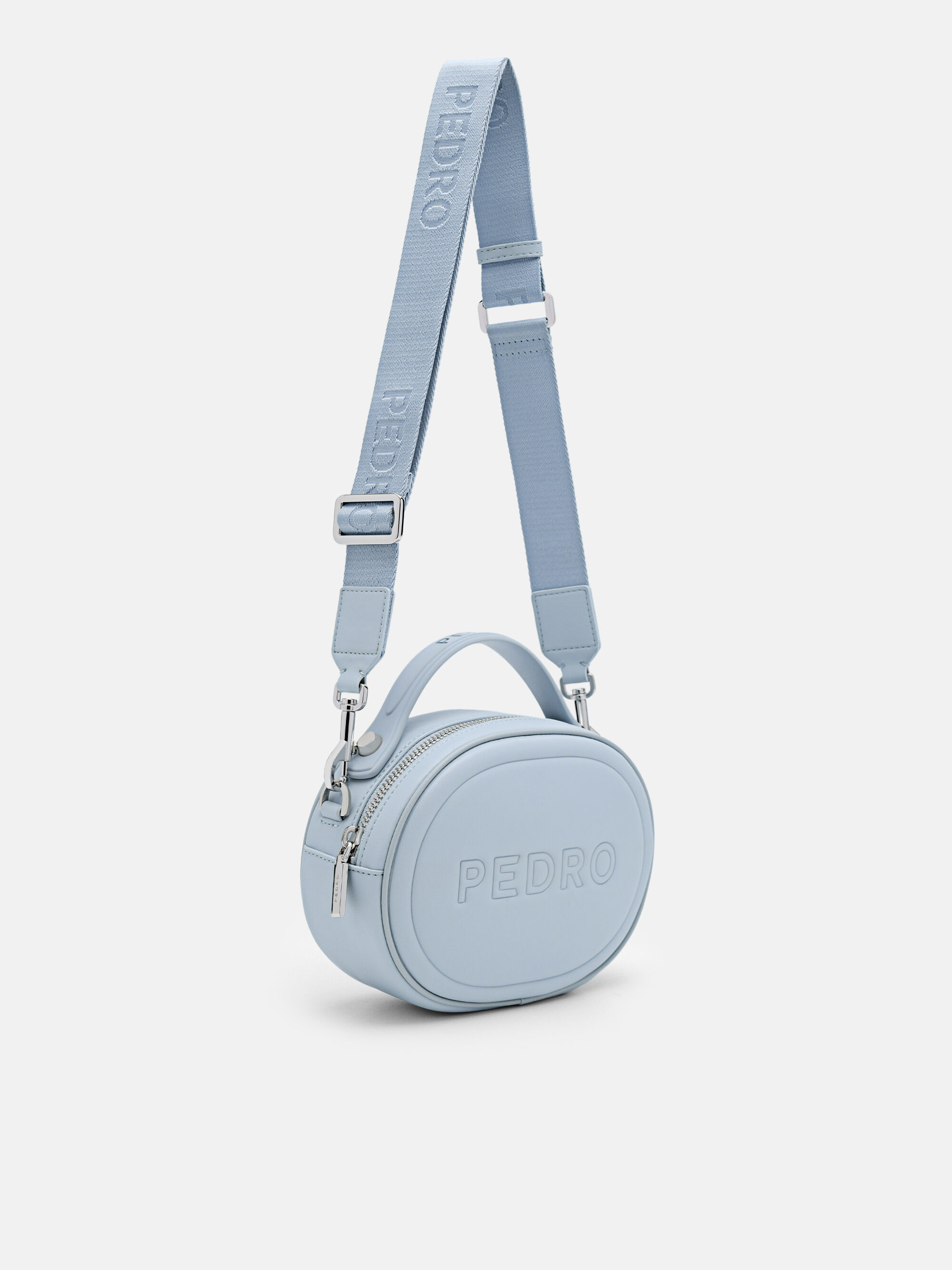 Light Blue Ari Boxy Shoulder Bag - PEDRO US