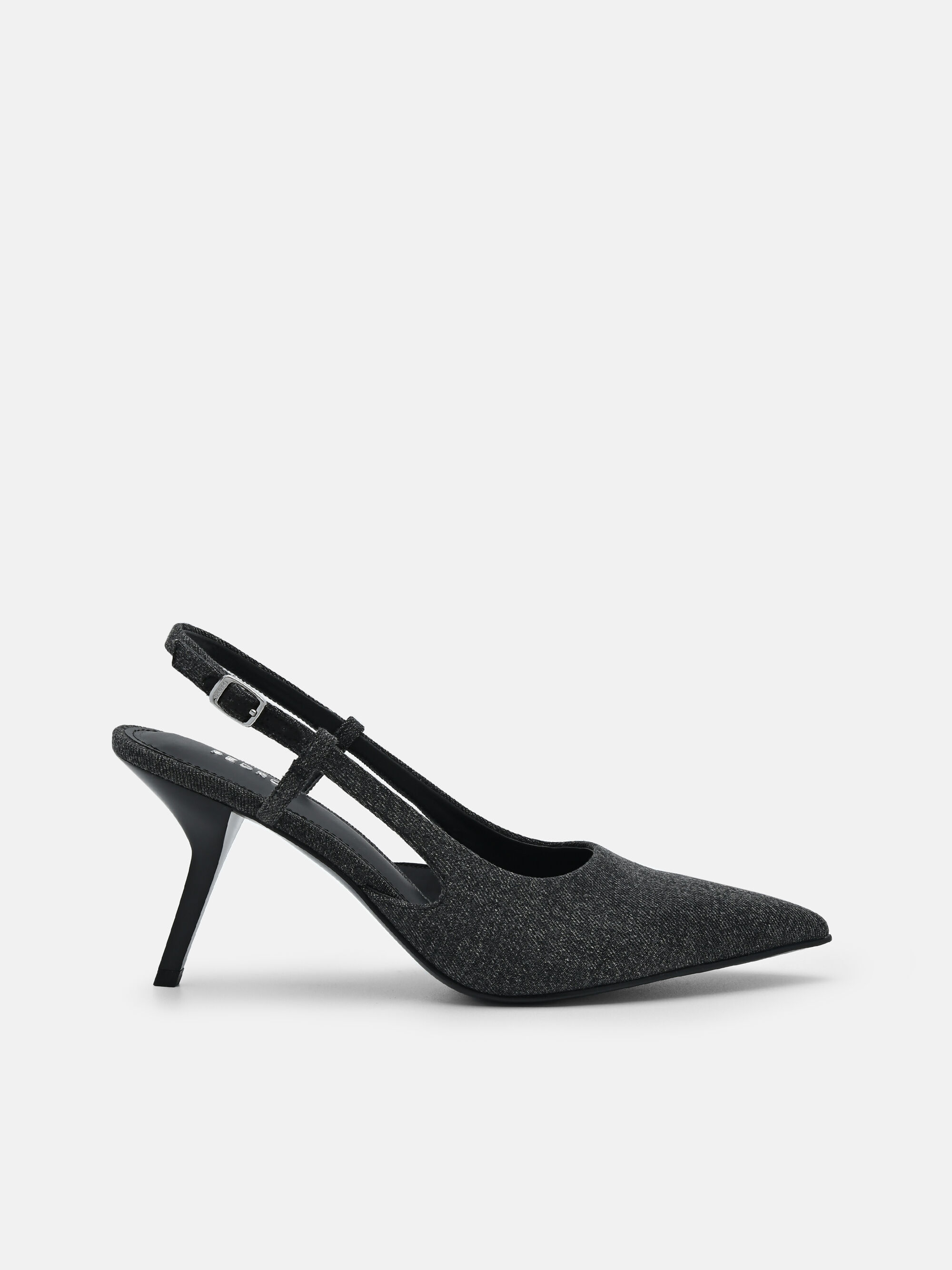 Morraine Slingback Pumps, Black