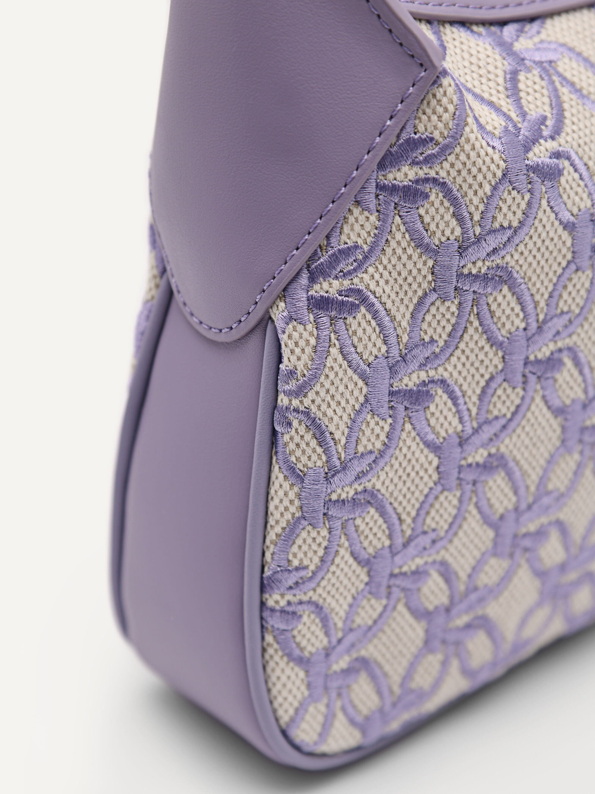 Mosaic Shoulder Bag, Lilac