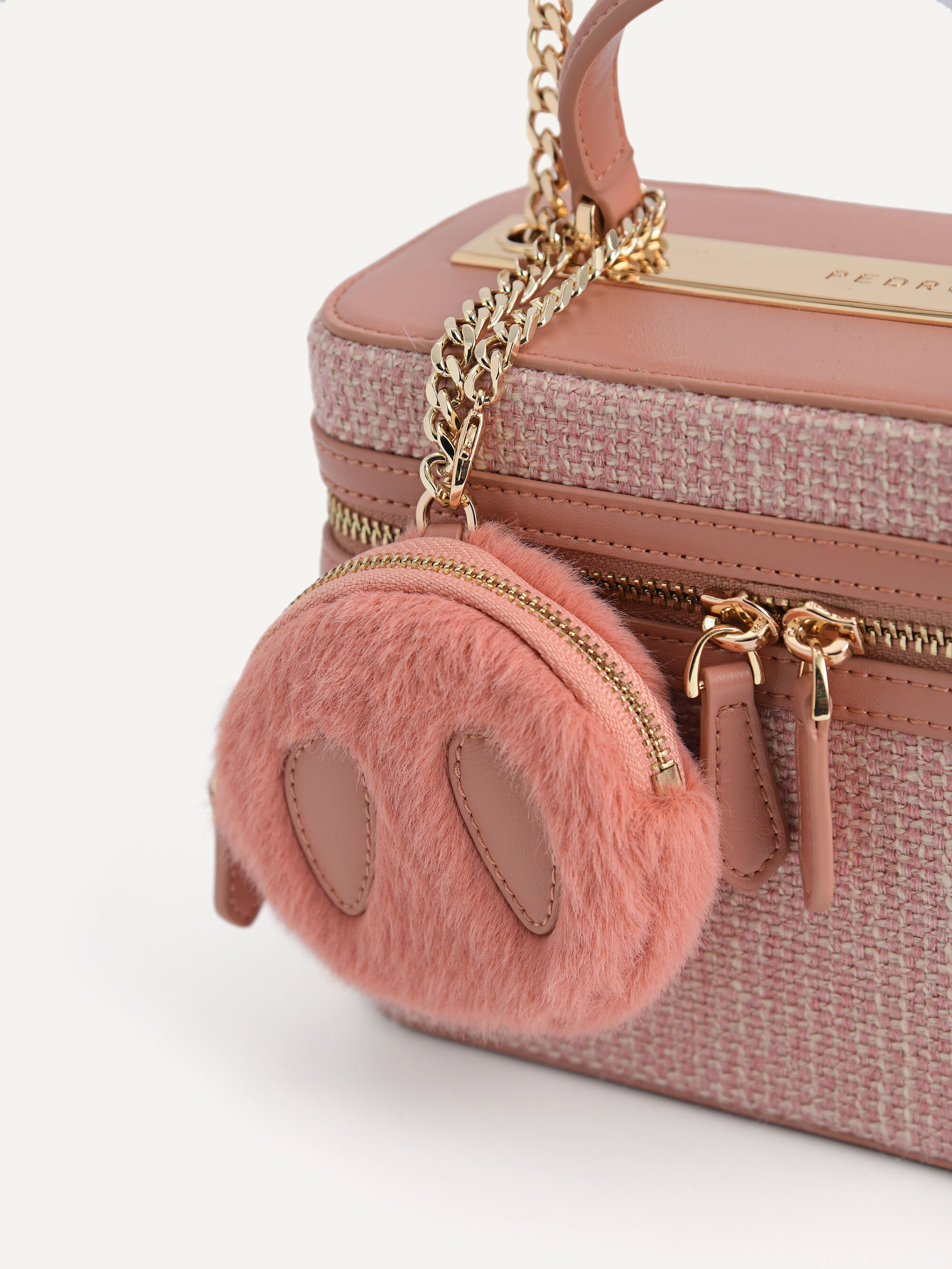 Boxy Shoulder Bag - Pink