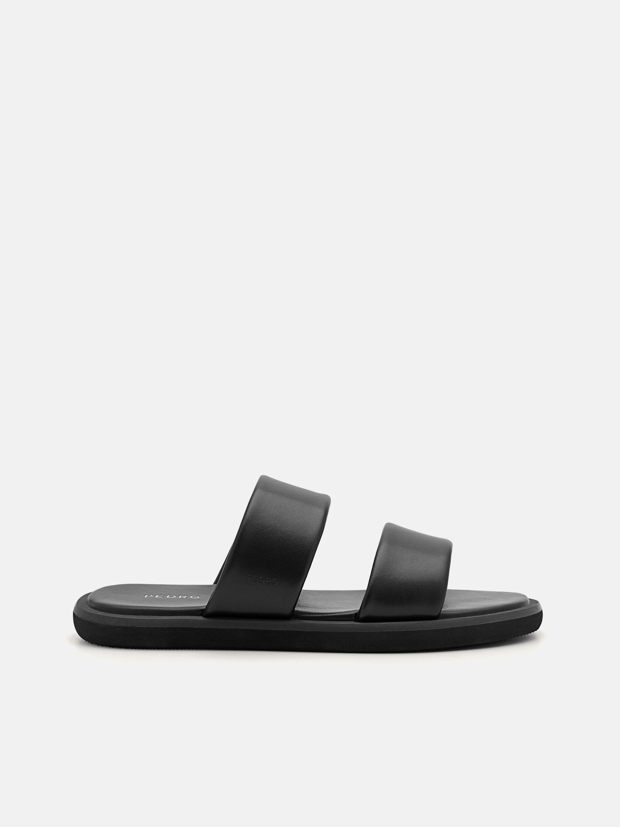 Slide Sandals, Black