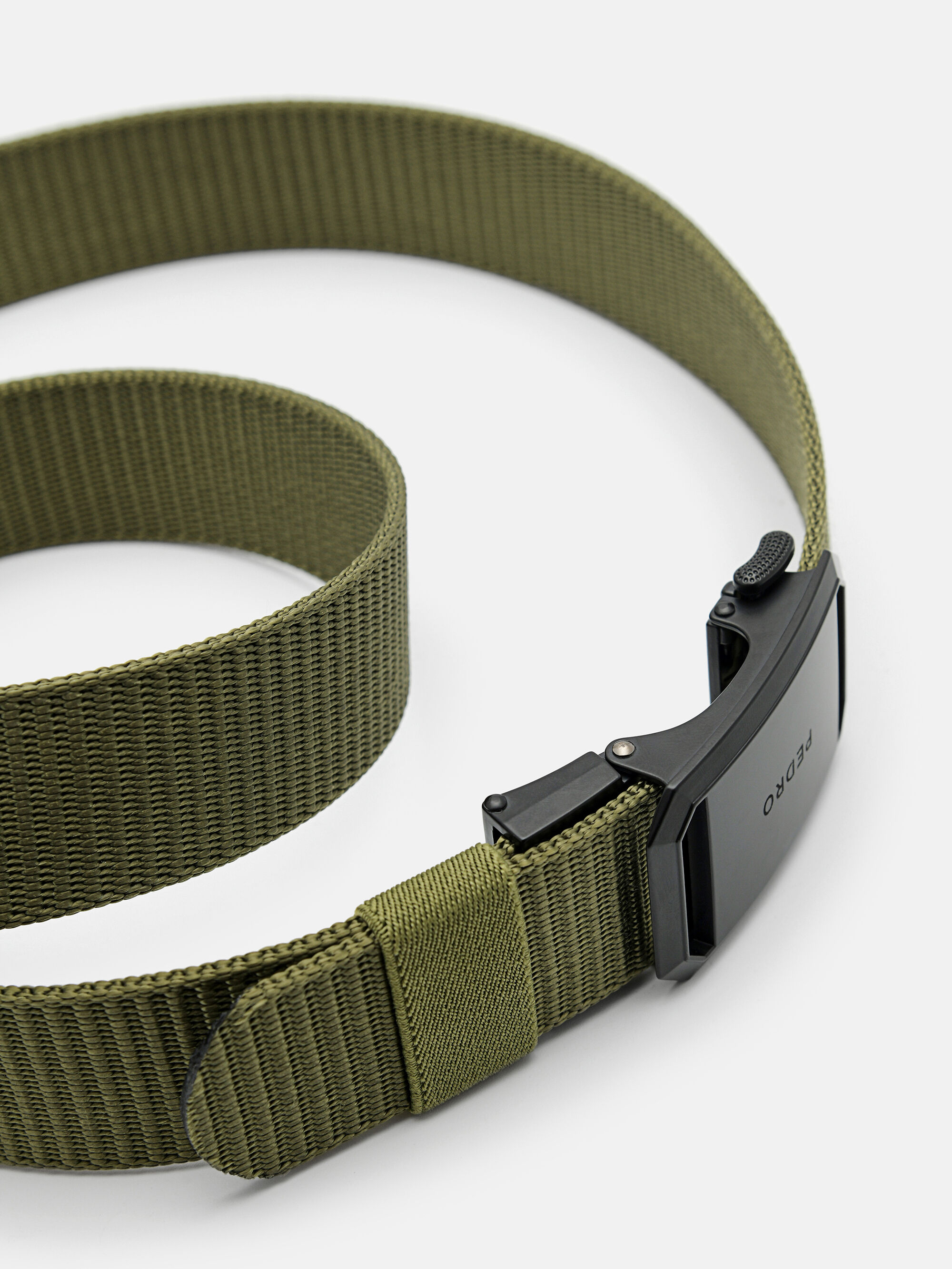 Nylon Automatic Belt, Olive