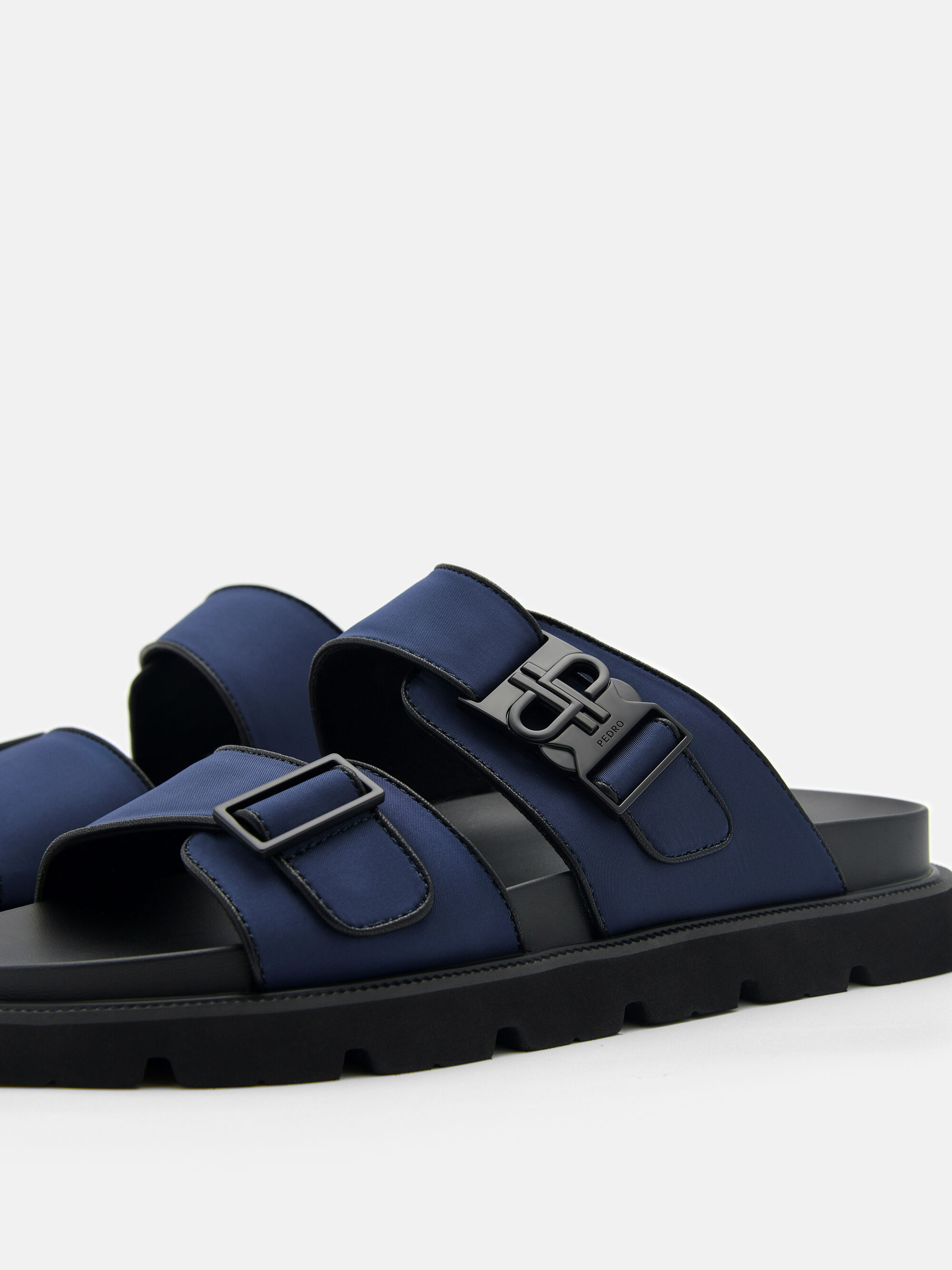 PEDRO Icon Slide Sandals, Navy