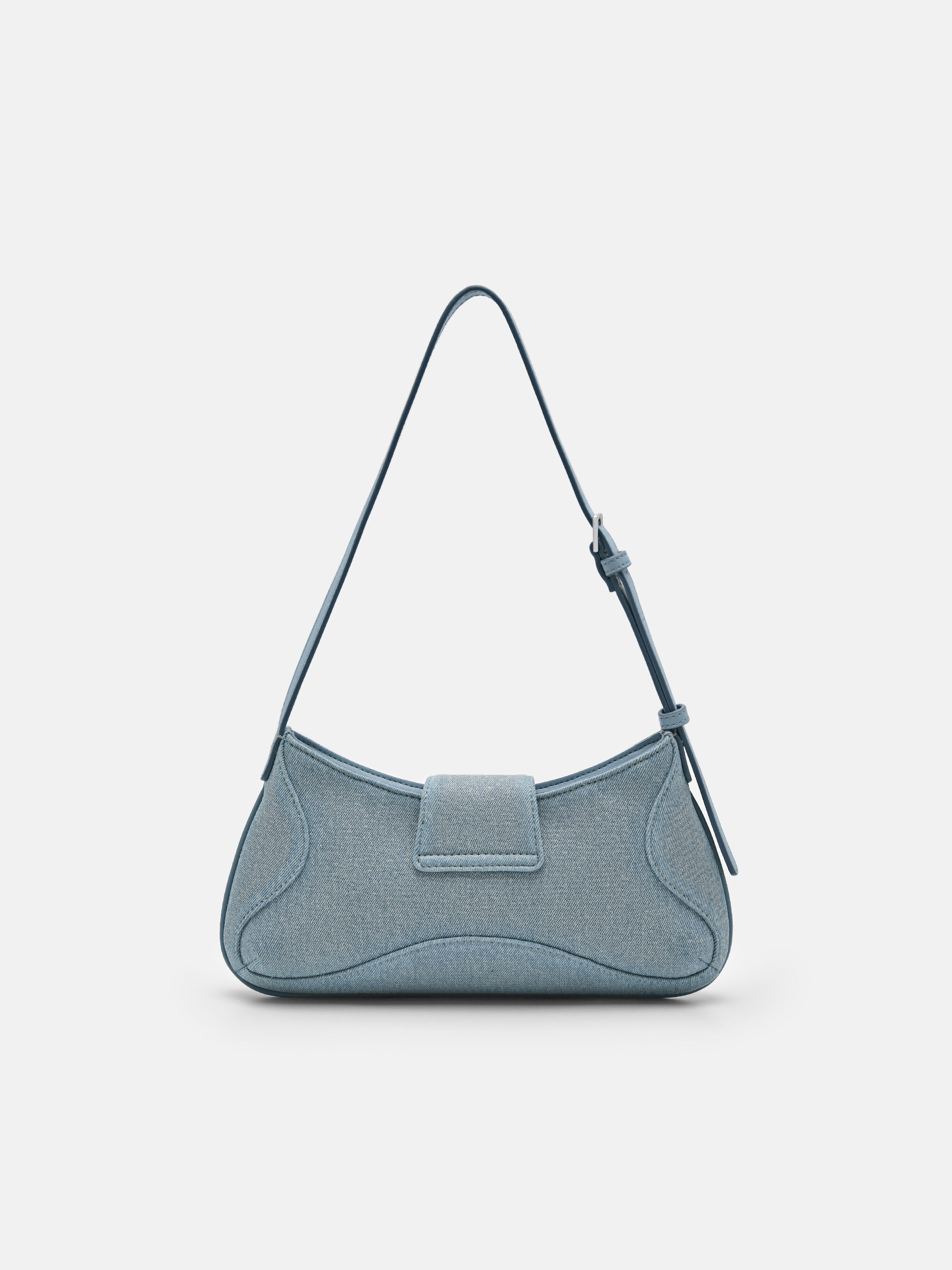 Dione Shoulder Bag, Slate Blue