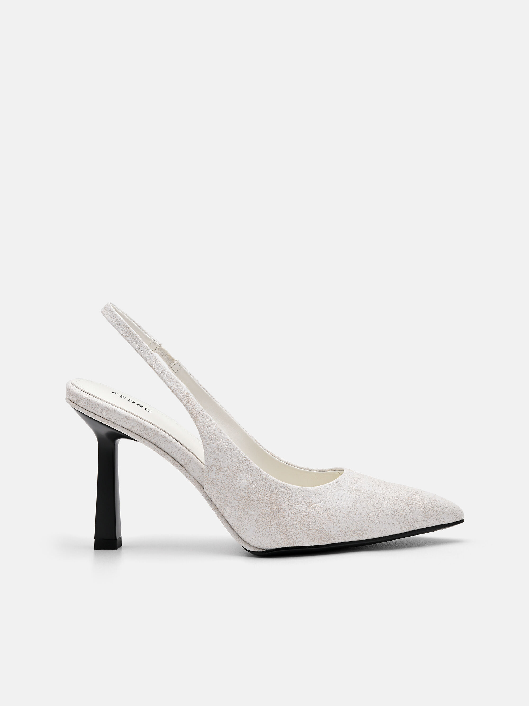 PEDRO Studio Liza Slingback Pumps, Chalk