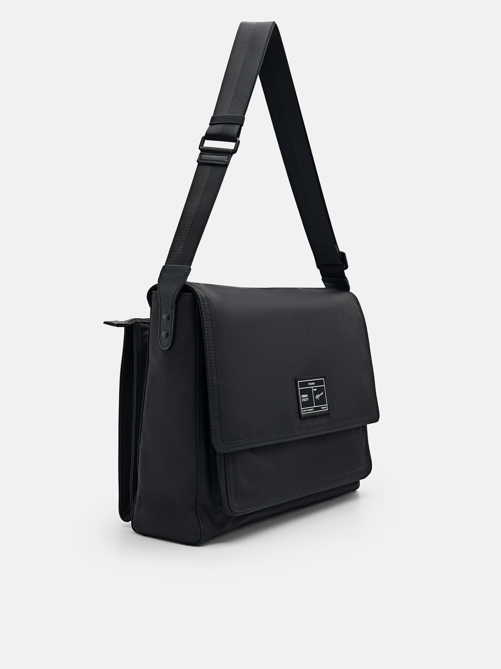 Morris Messenger Bag, Black