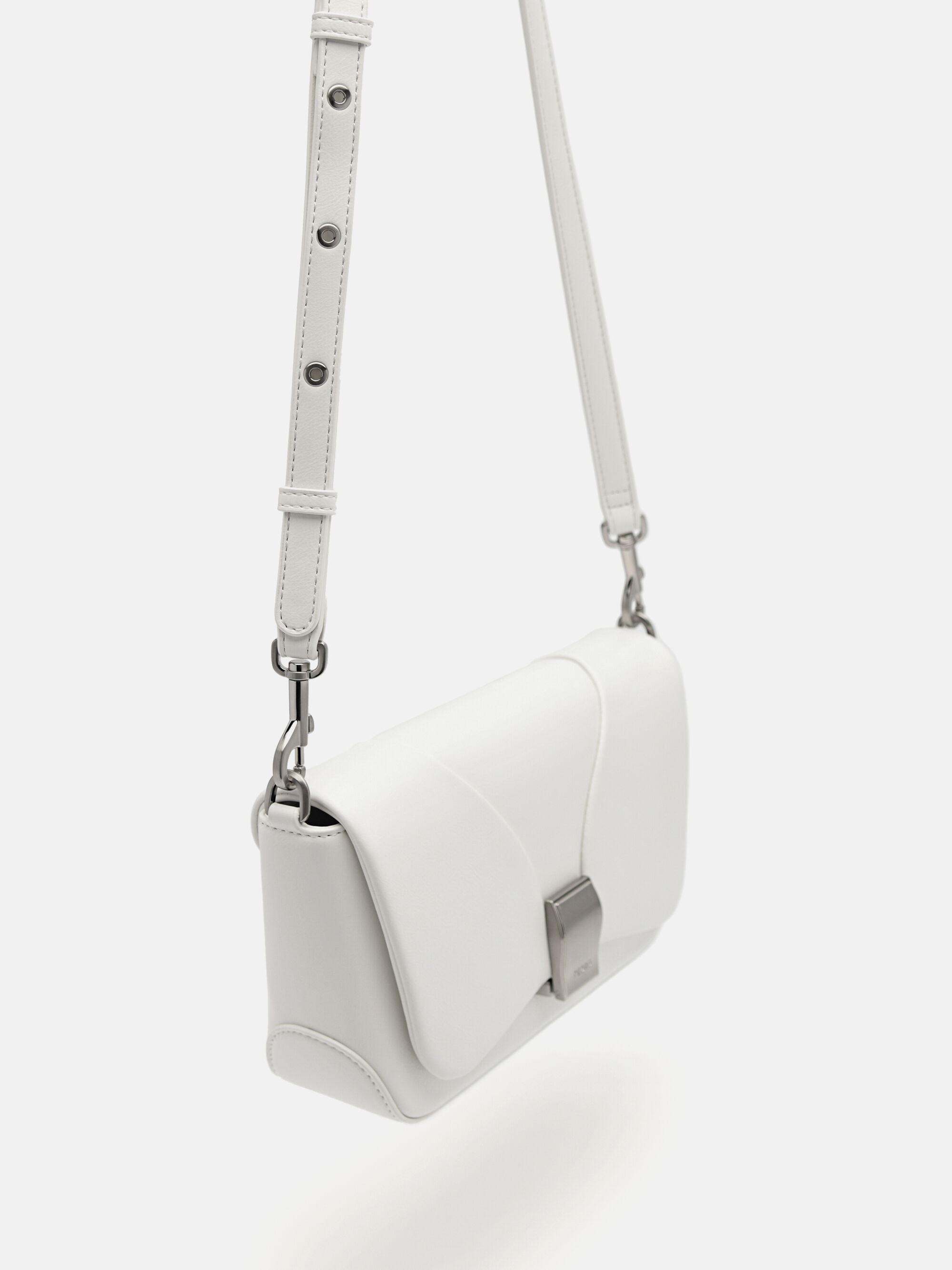 Aryna Shoulder Bag, White