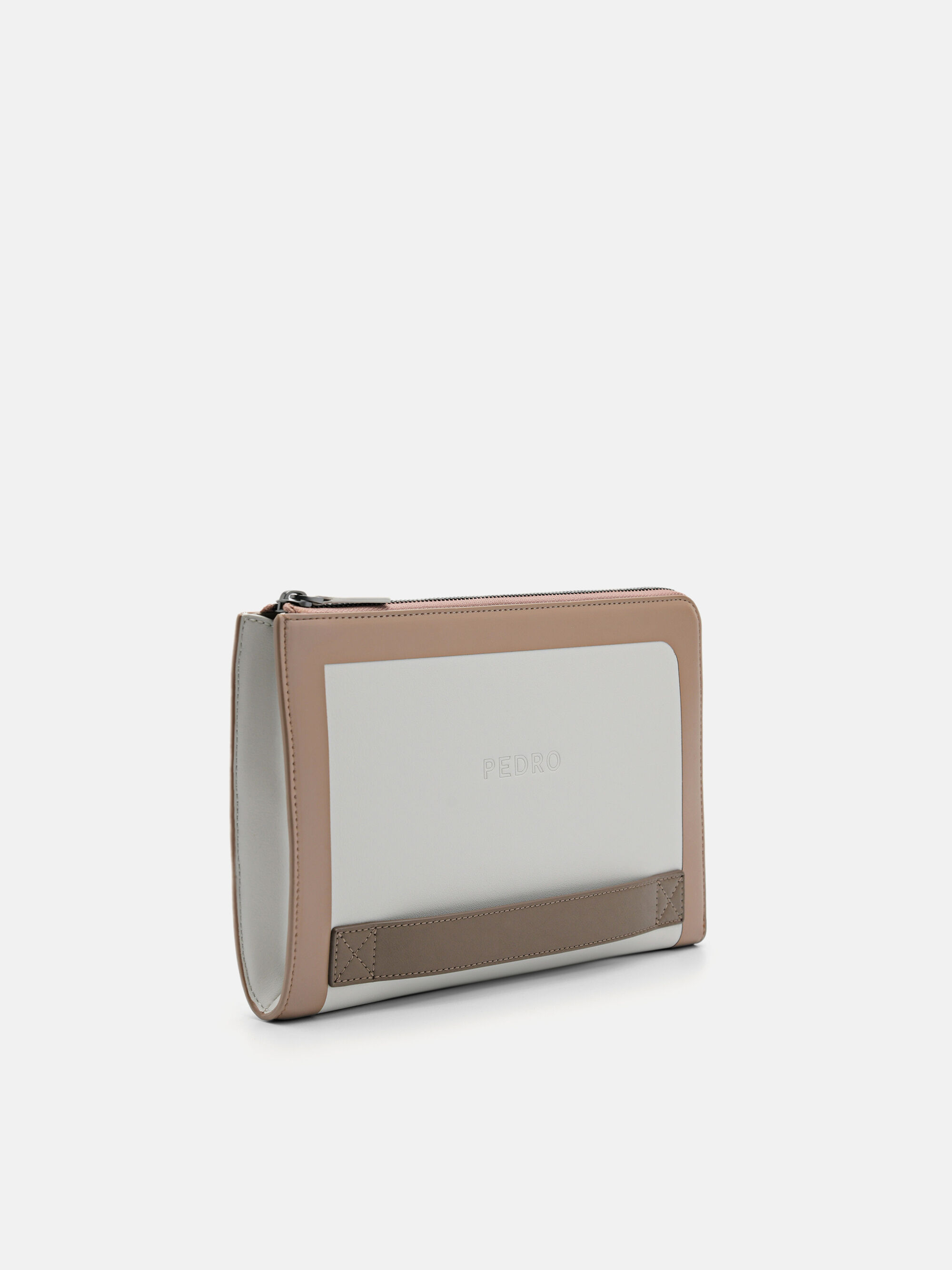 Clutch Bag, Taupe
