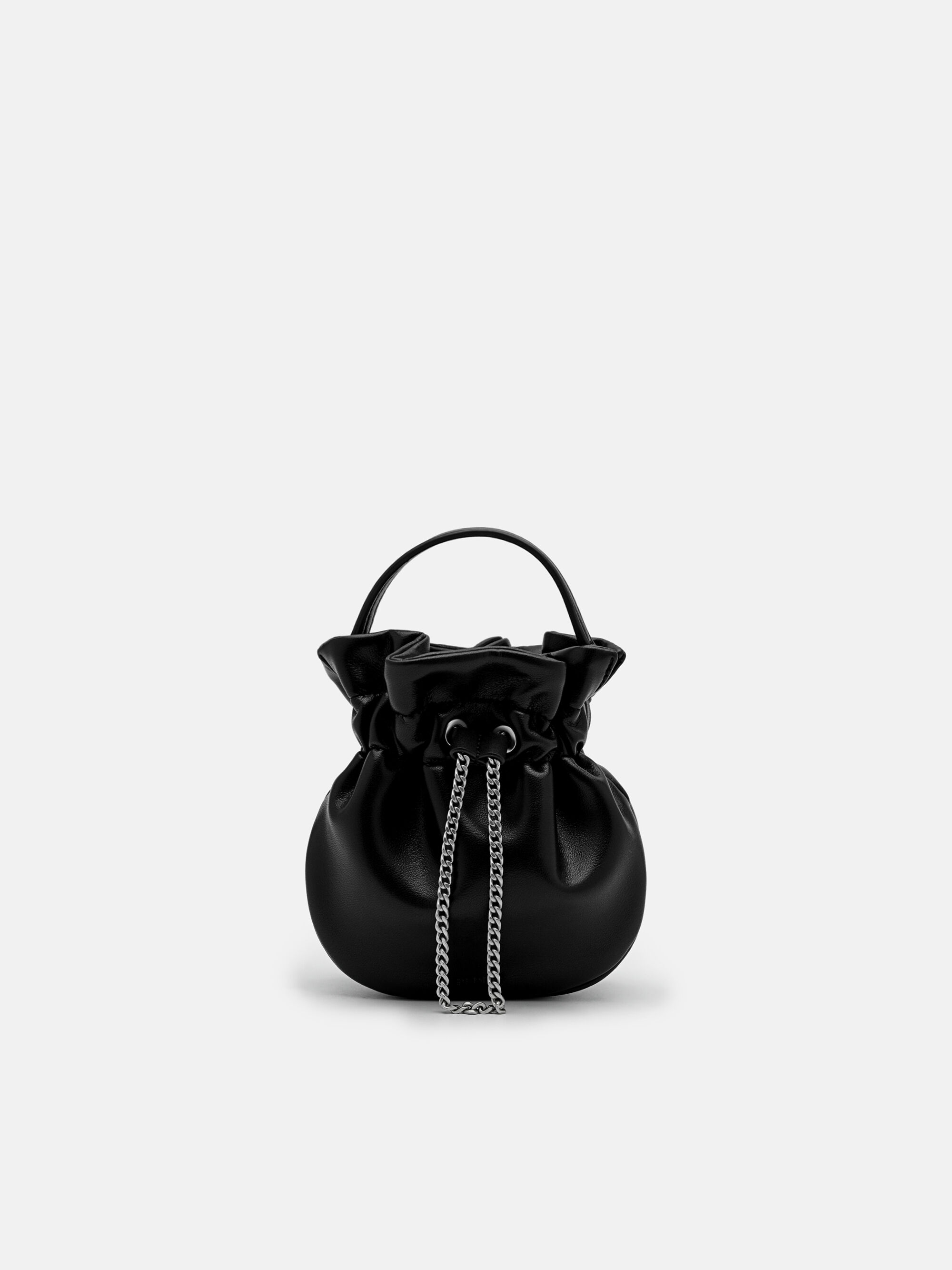 Mini Dumpling Pouch, Black