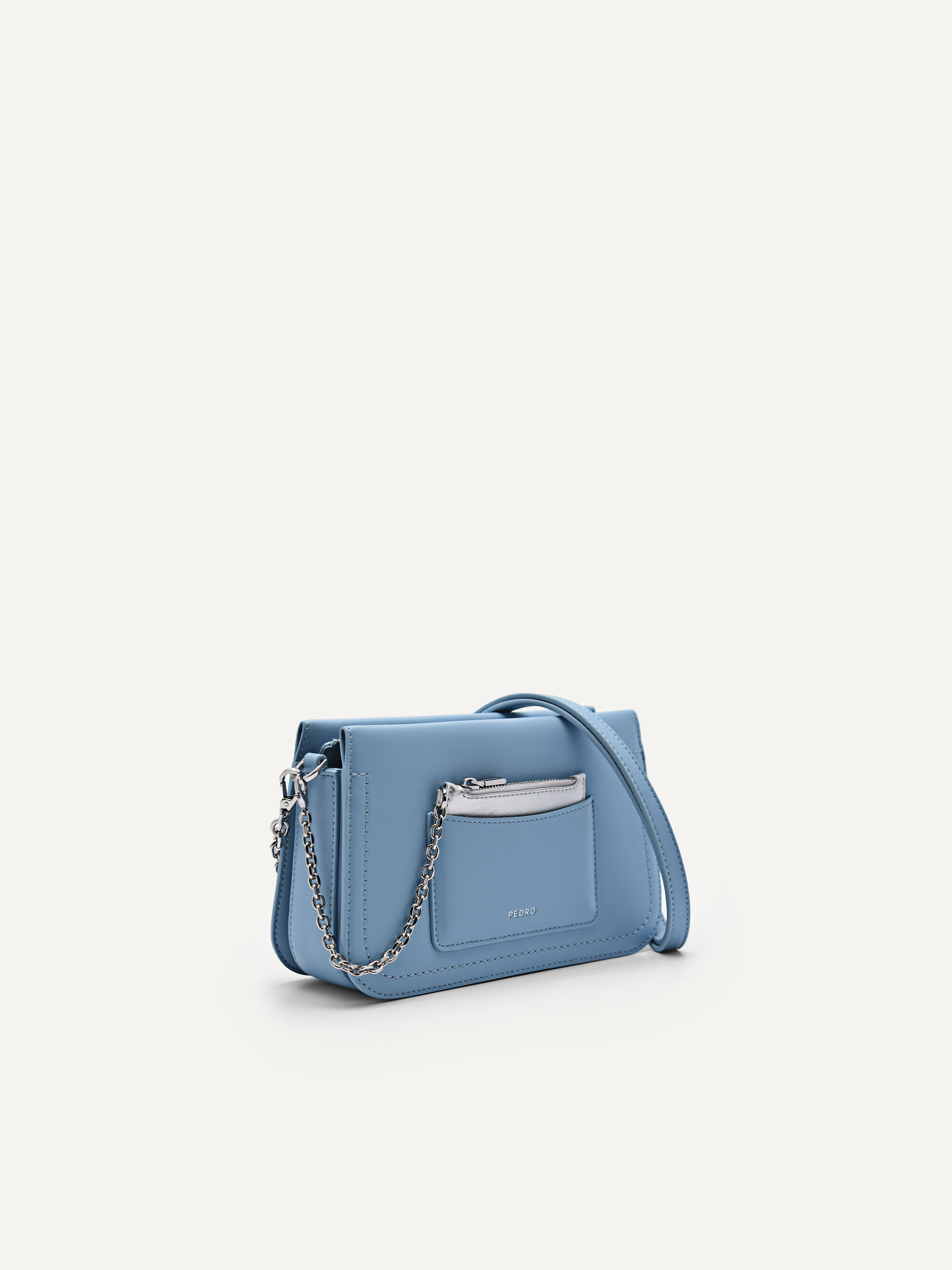Bette Shoulder Bag, Light Blue