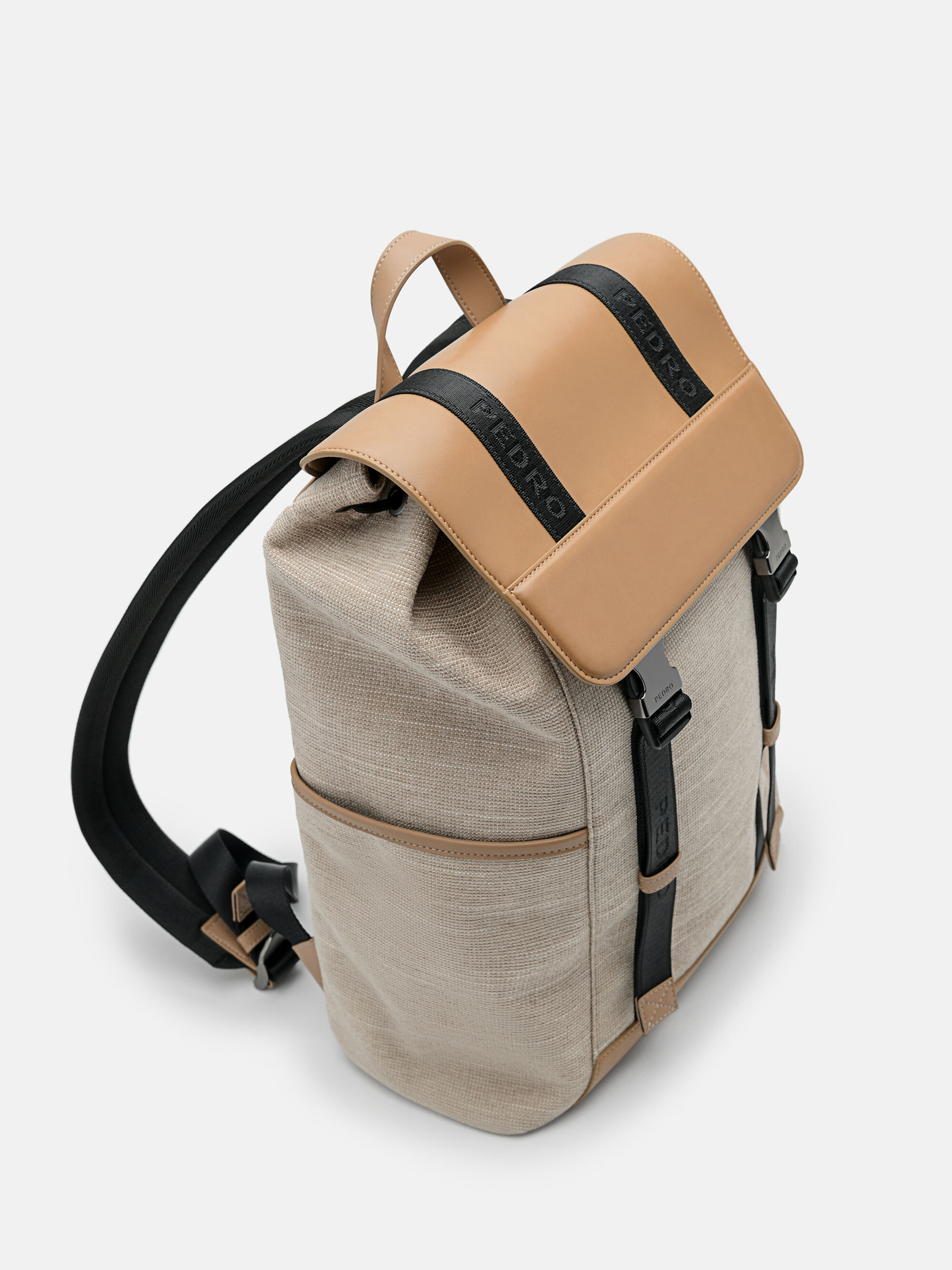 Shop Pedro Backpacks (PM2-25210227_CAMEL_L) by snacktime
