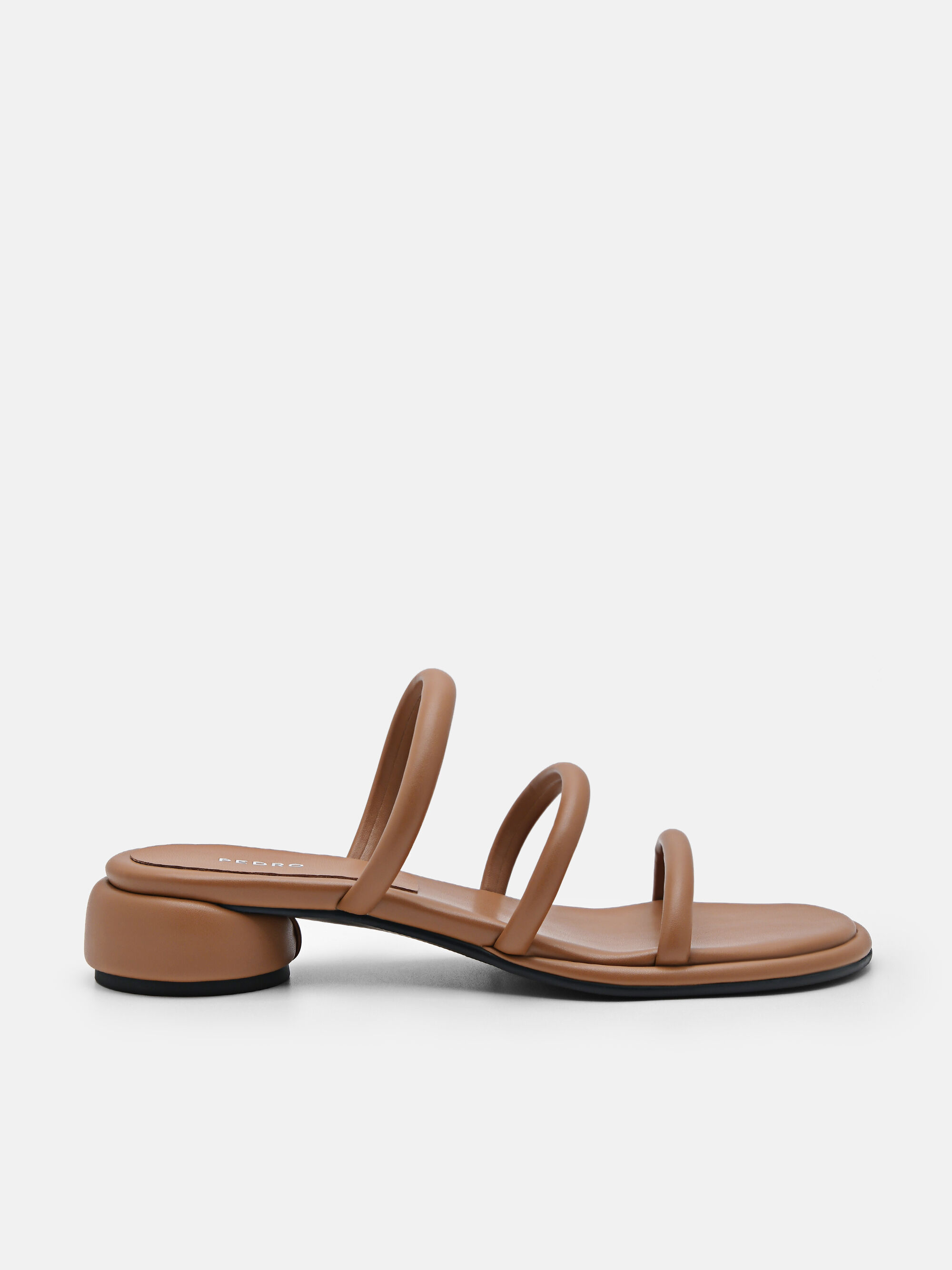 Meissa Strappy Heel Sandals, Camel