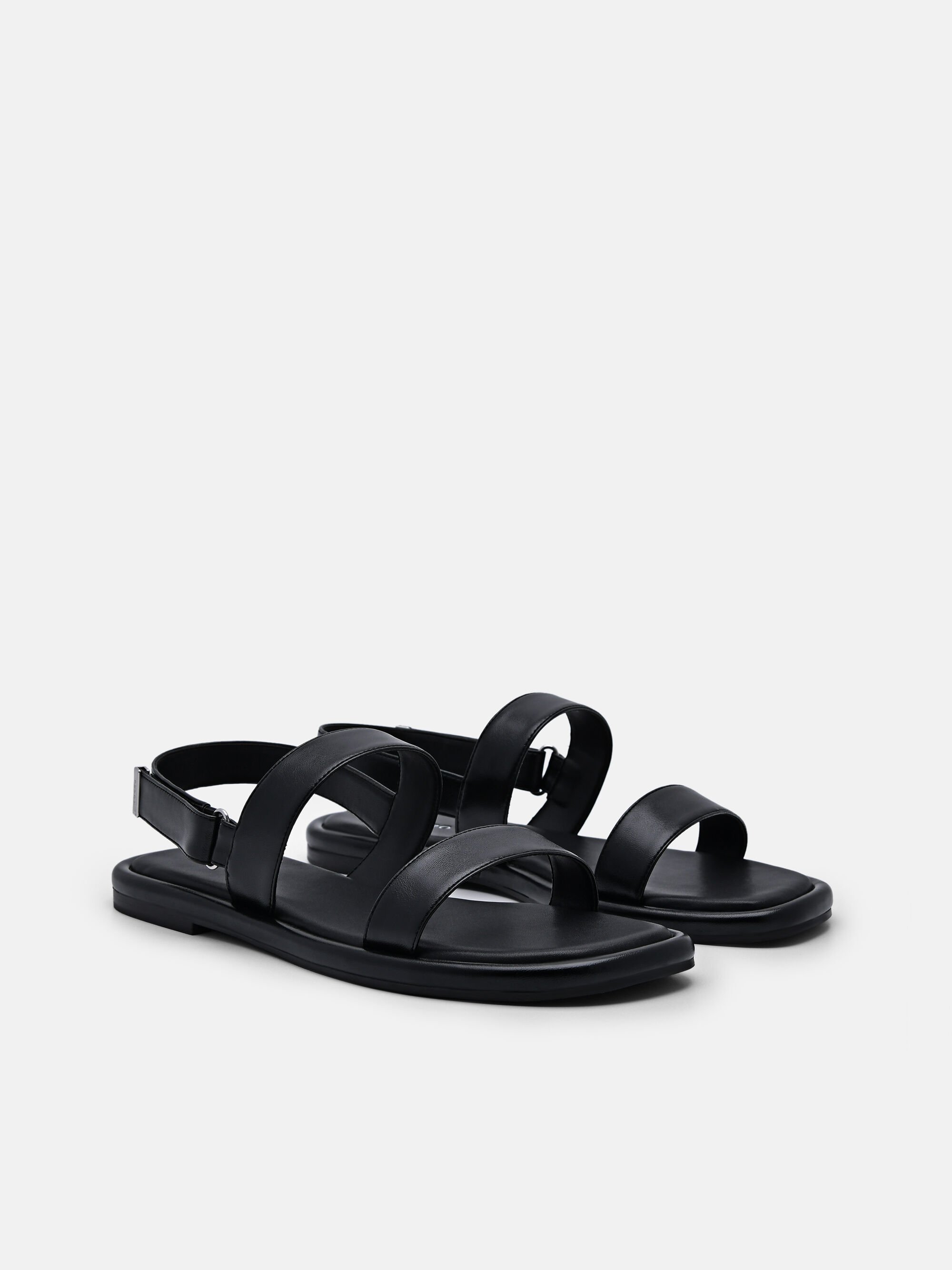 Rhessi Slingback Sandals, Black