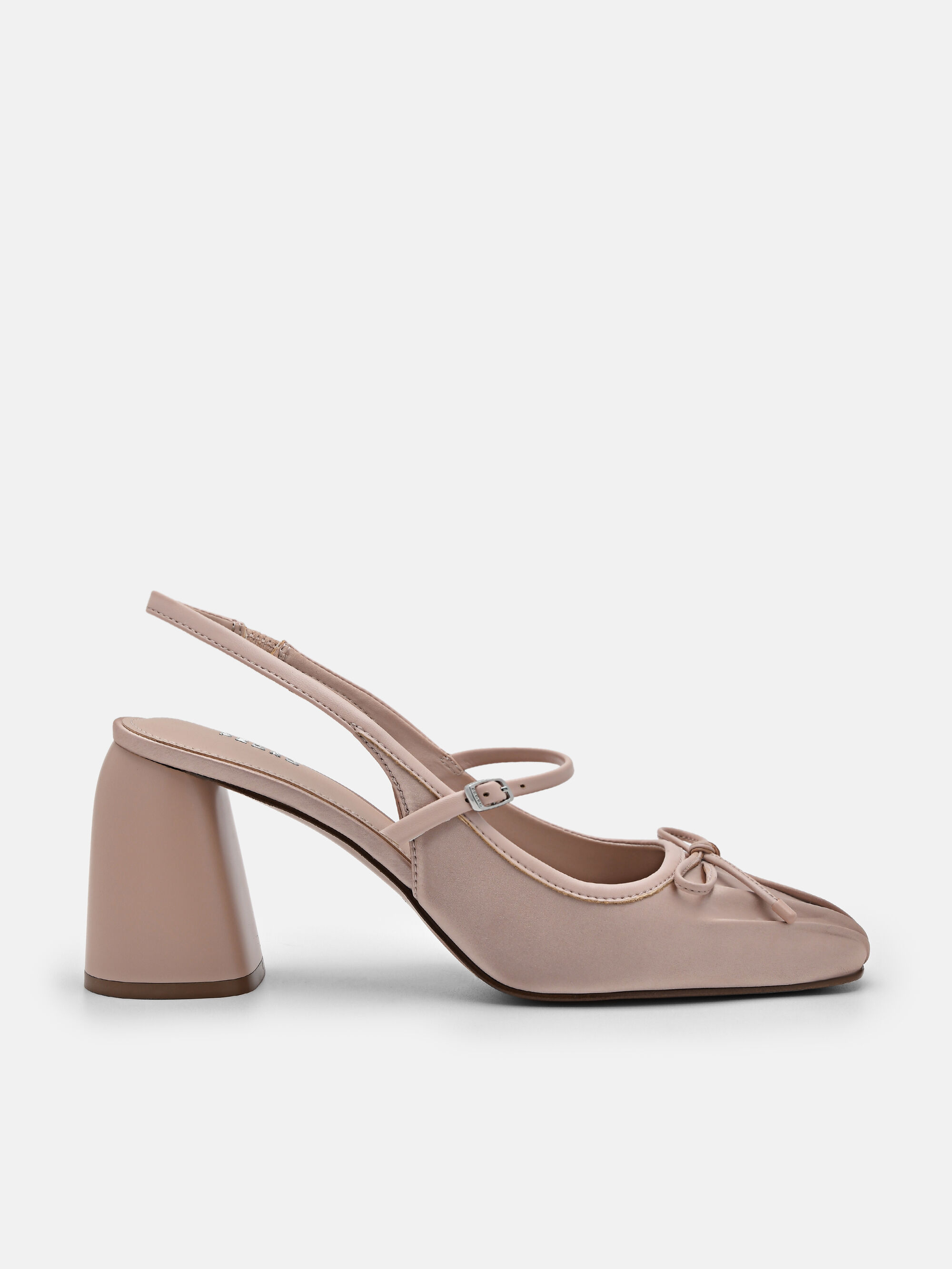 Linea Slingback Pumps, Nude