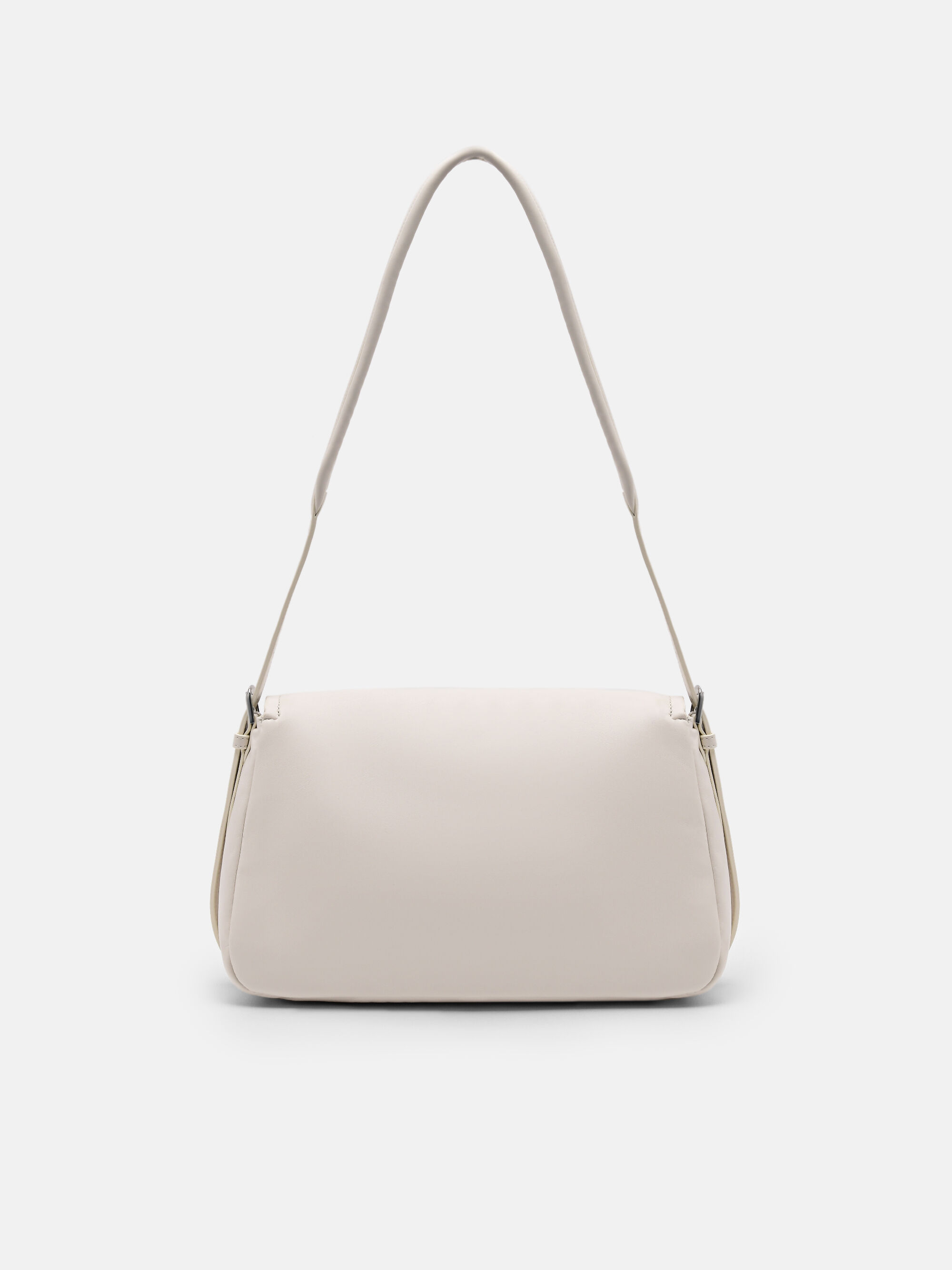 Helix Shoulder Bag, Chalk