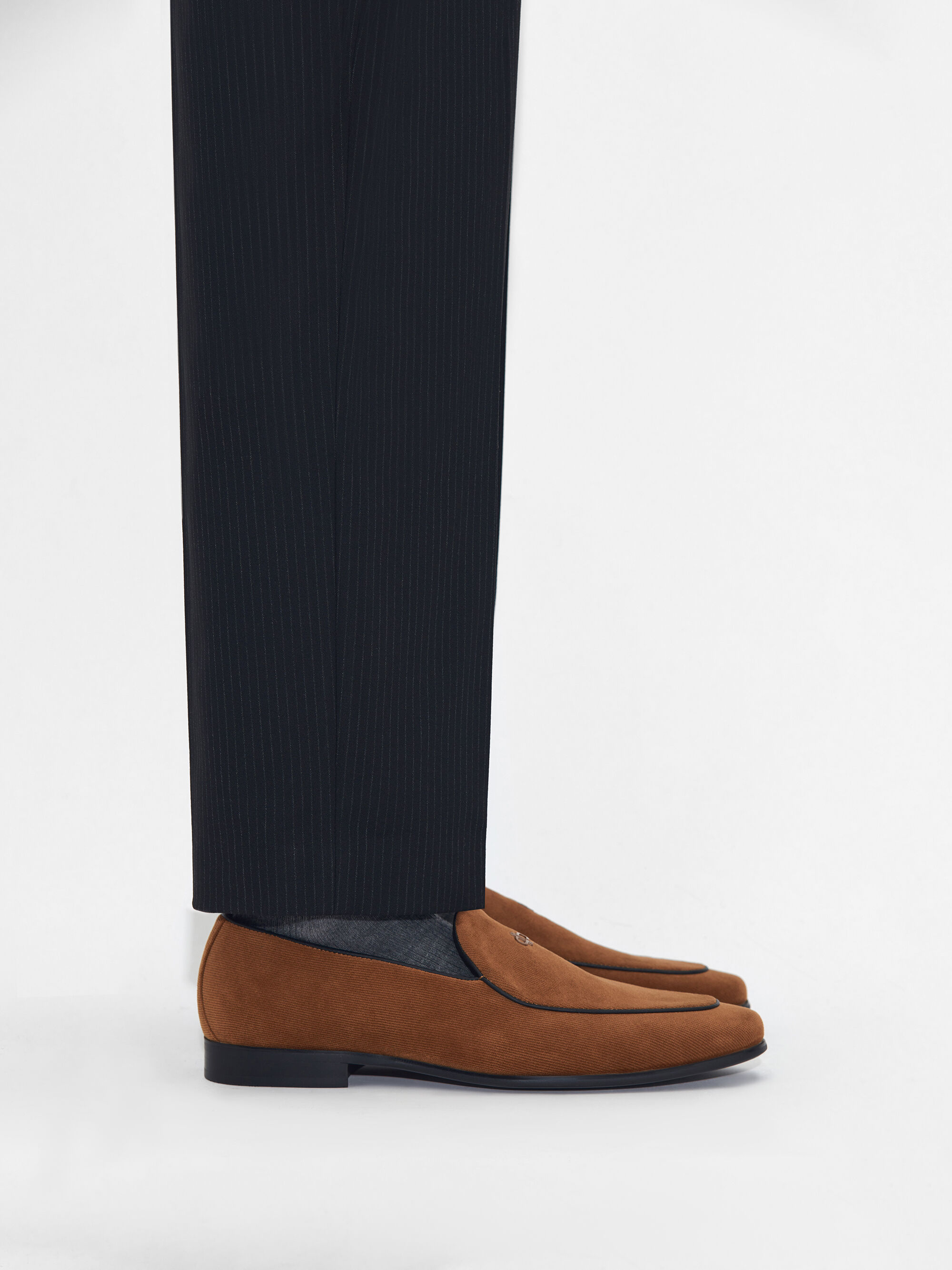 PEDRO Icon Corduroy Loafers, Camel