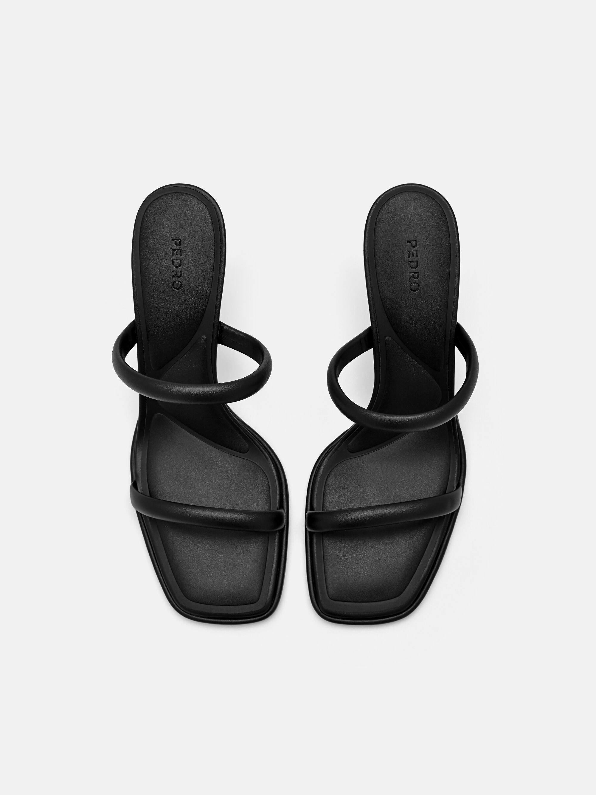 Bianca Heel Sandals, Black