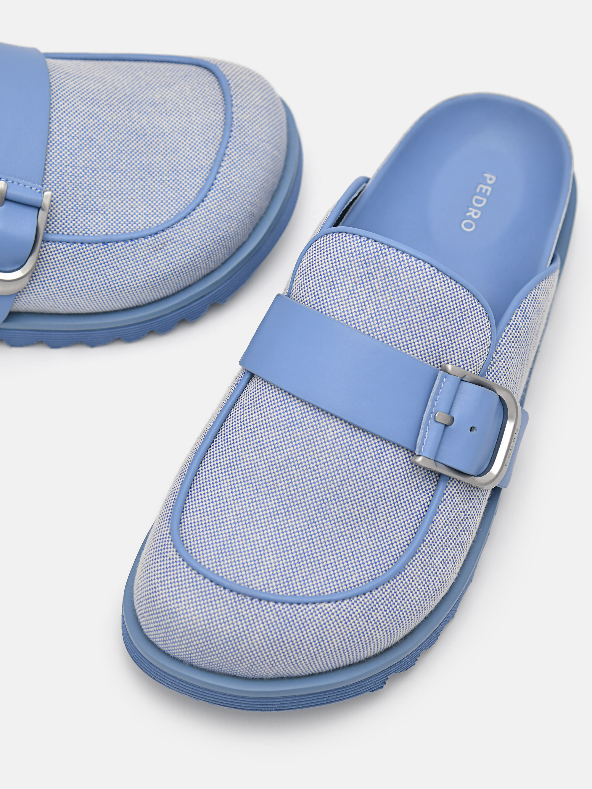 Women's Helix Mules, Blue