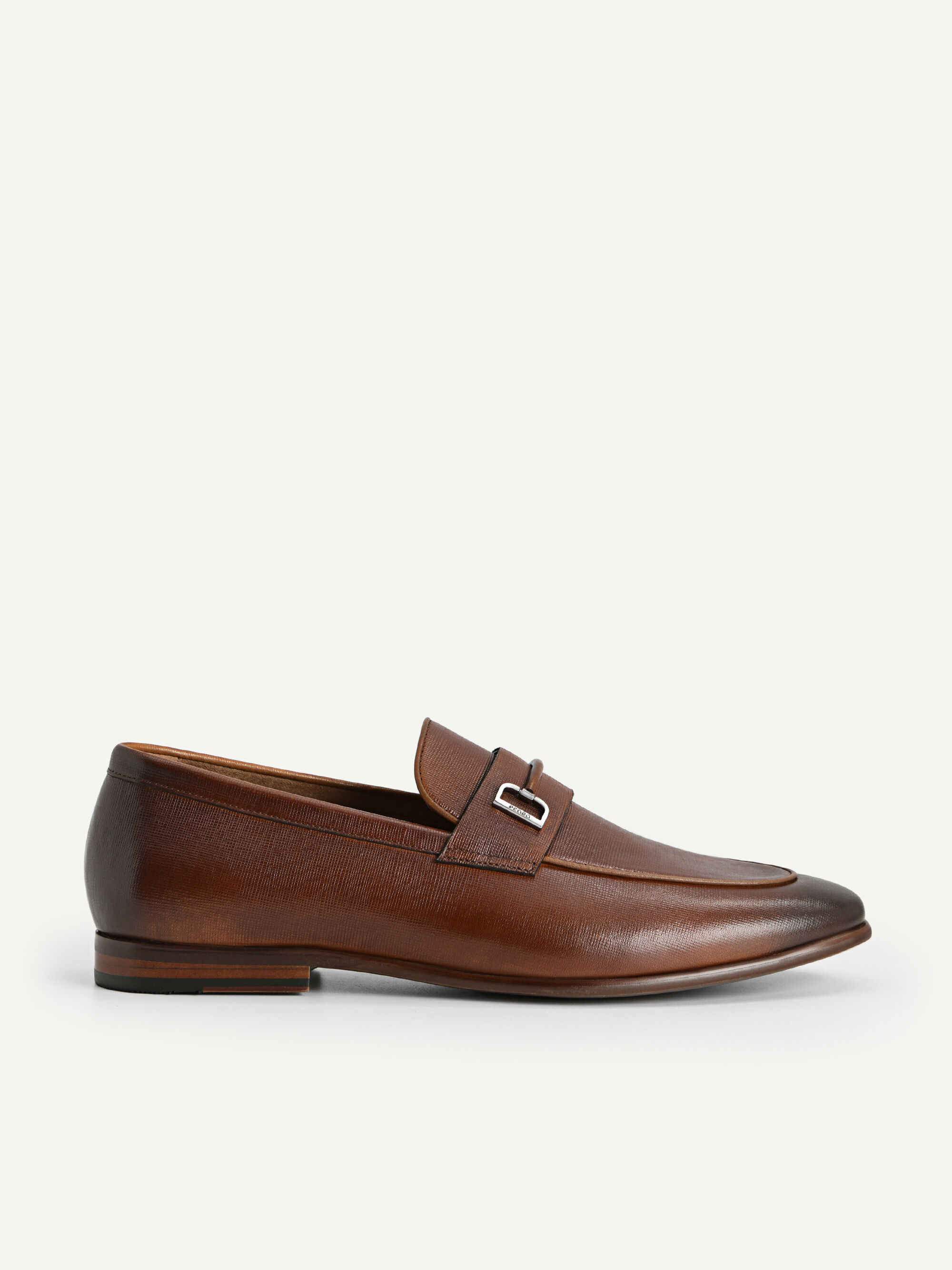 Pu sale leather loafers