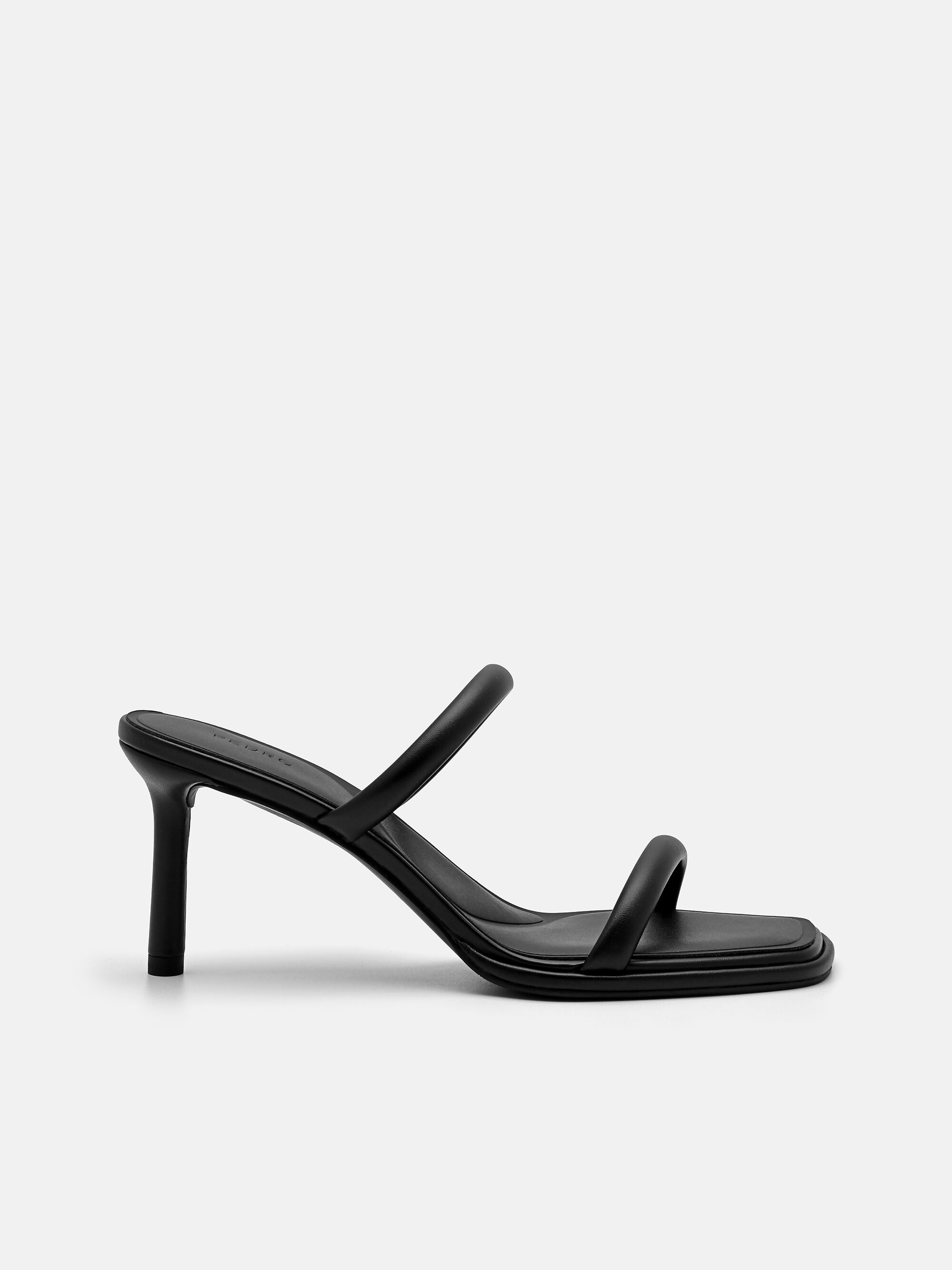 Bianca Heel Sandals, Black