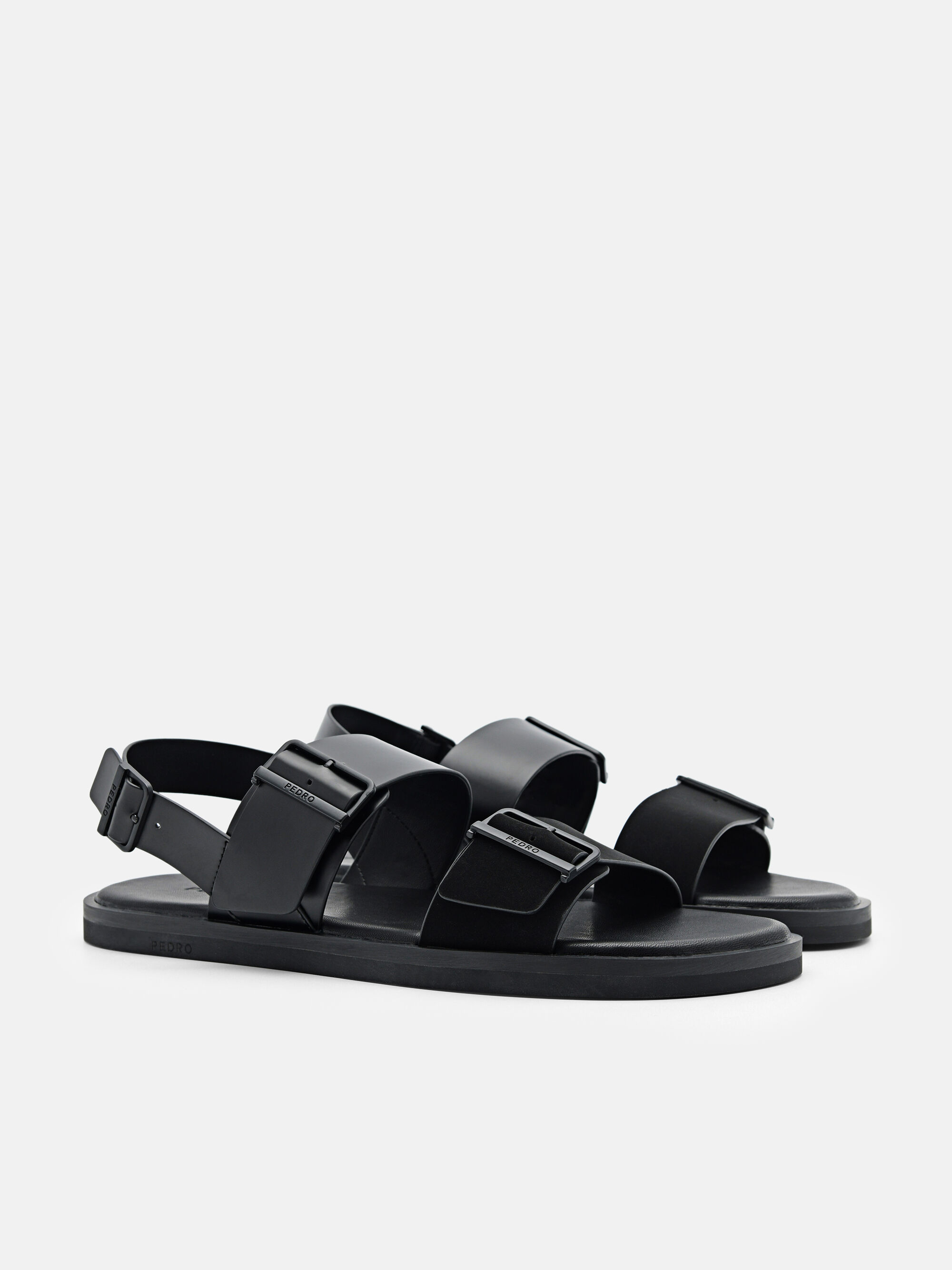 Ripley Backstrap Sandals, Black