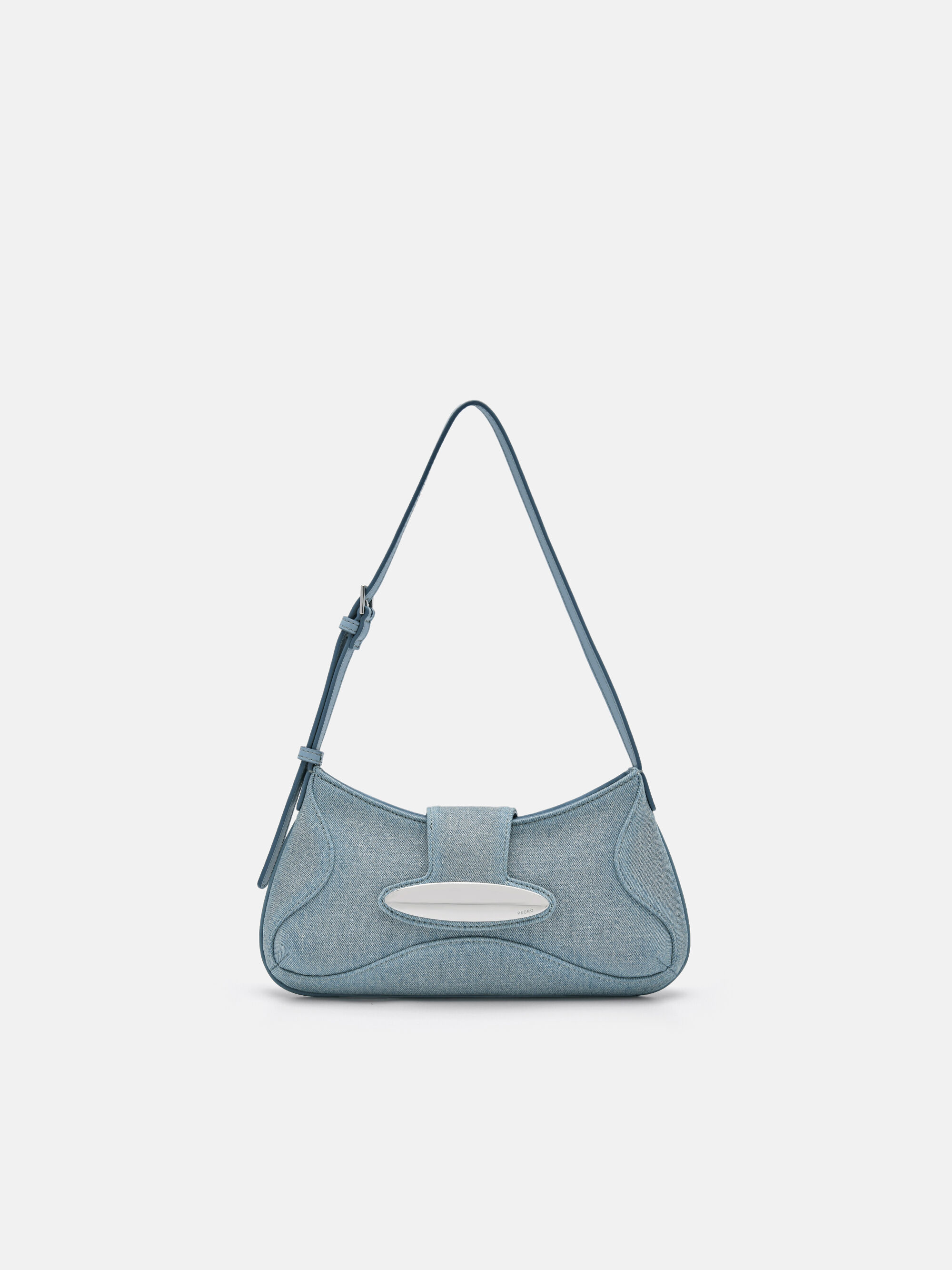 Dione Shoulder Bag, Slate Blue