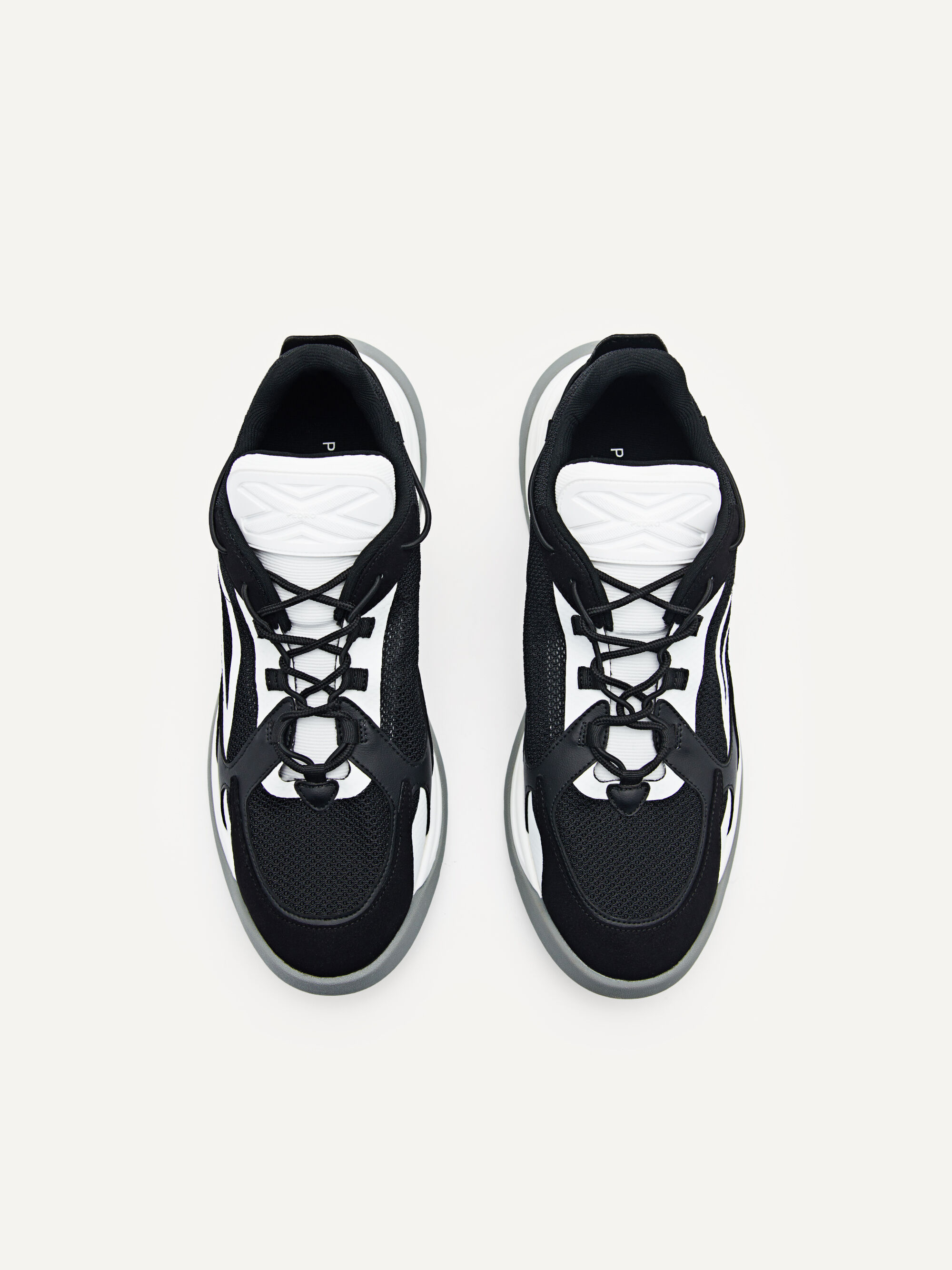 Cloudtrail Suede Sneakers, Black