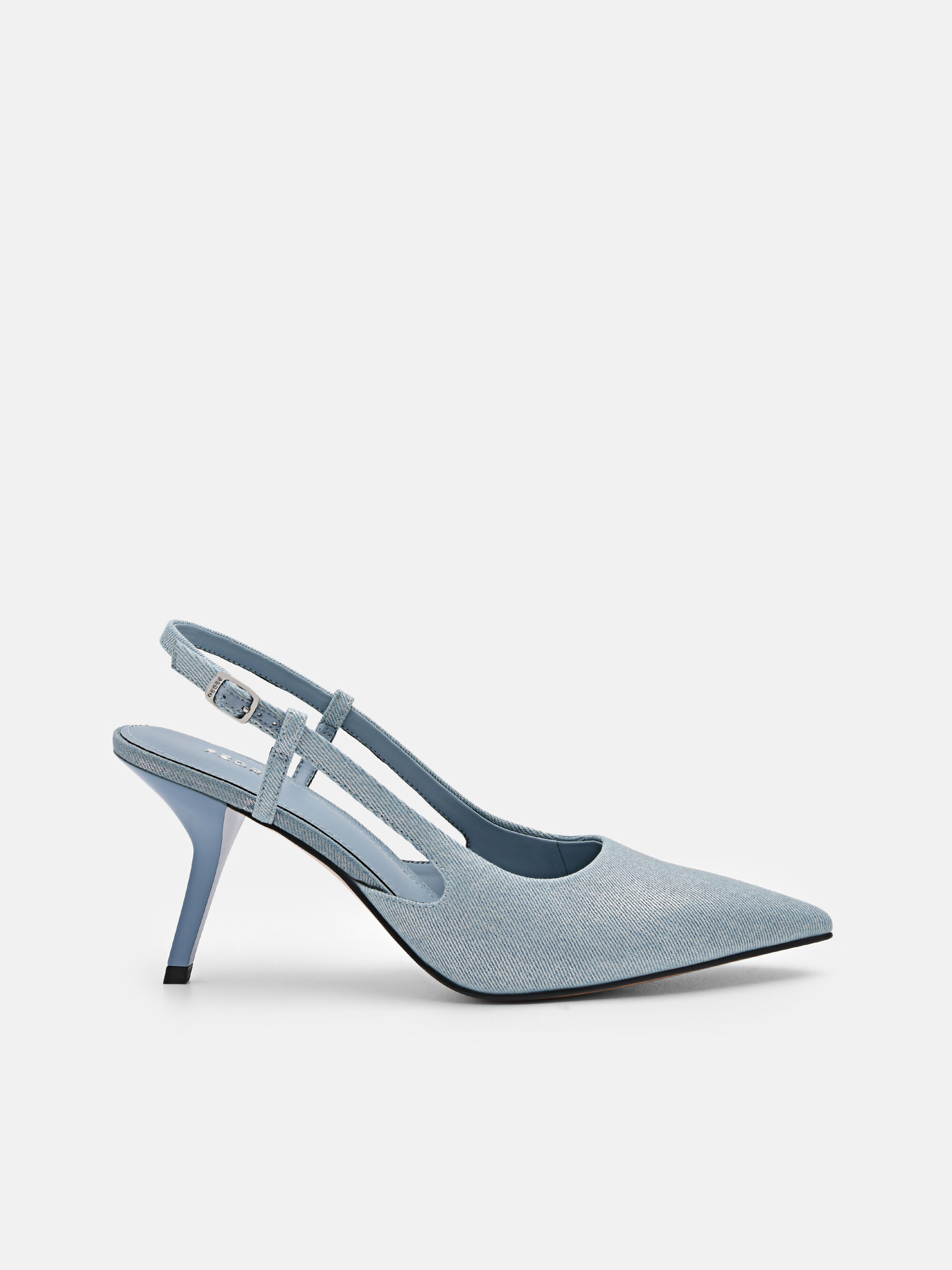 Morraine Slingback Pumps, Slate Blue