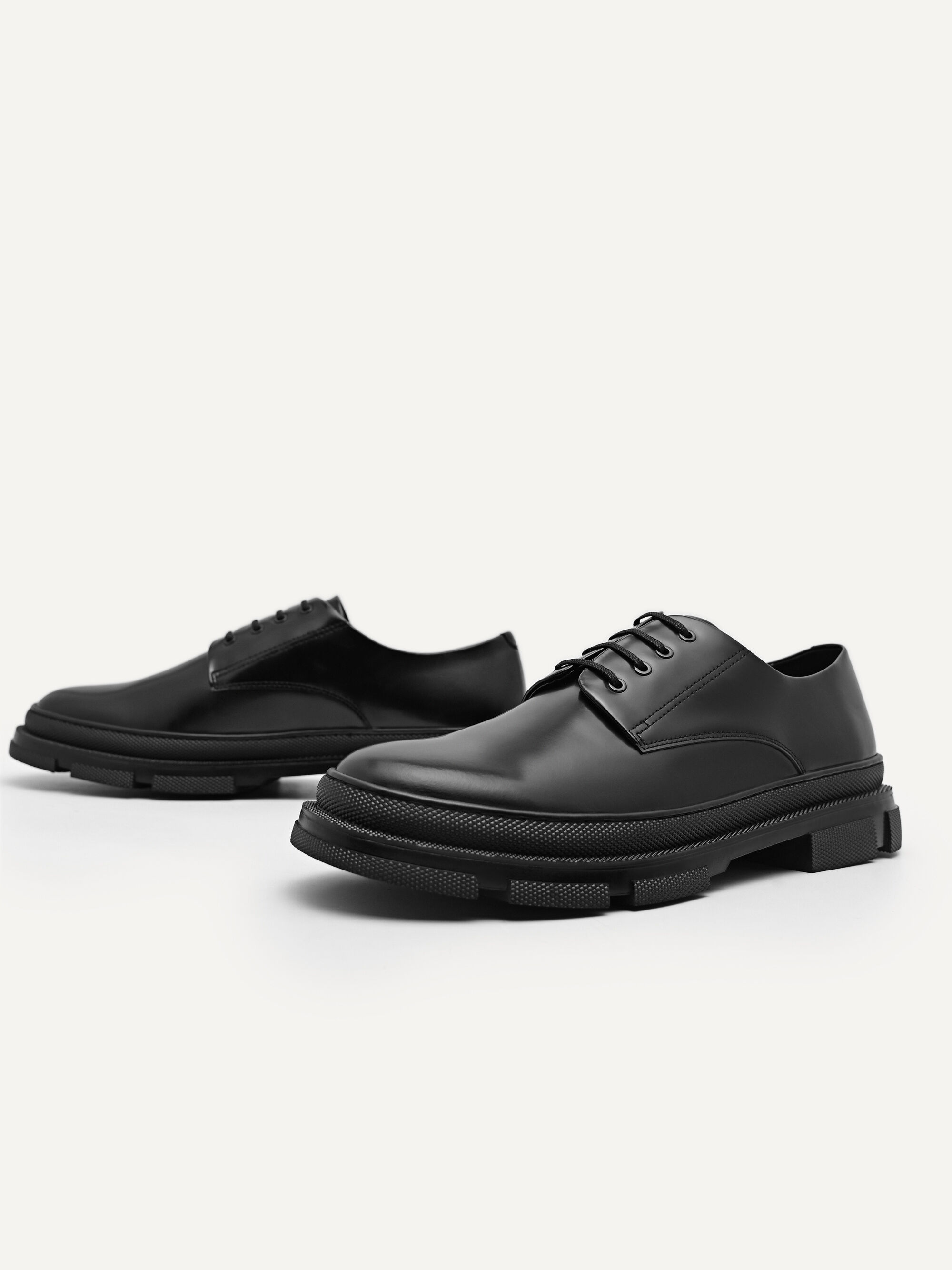 Mens black 2025 chunky shoes