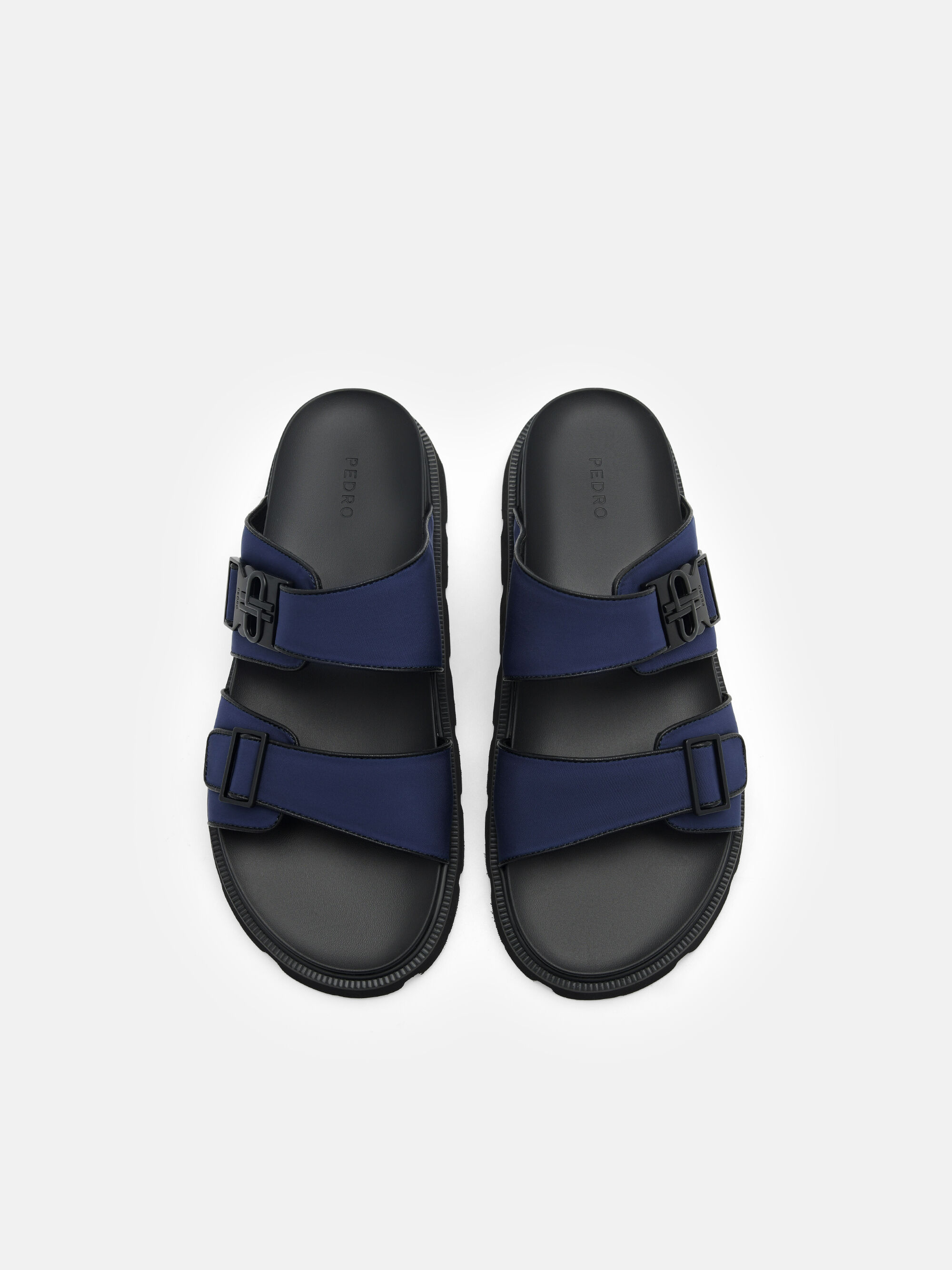 PEDRO Icon Slide Sandals, Navy