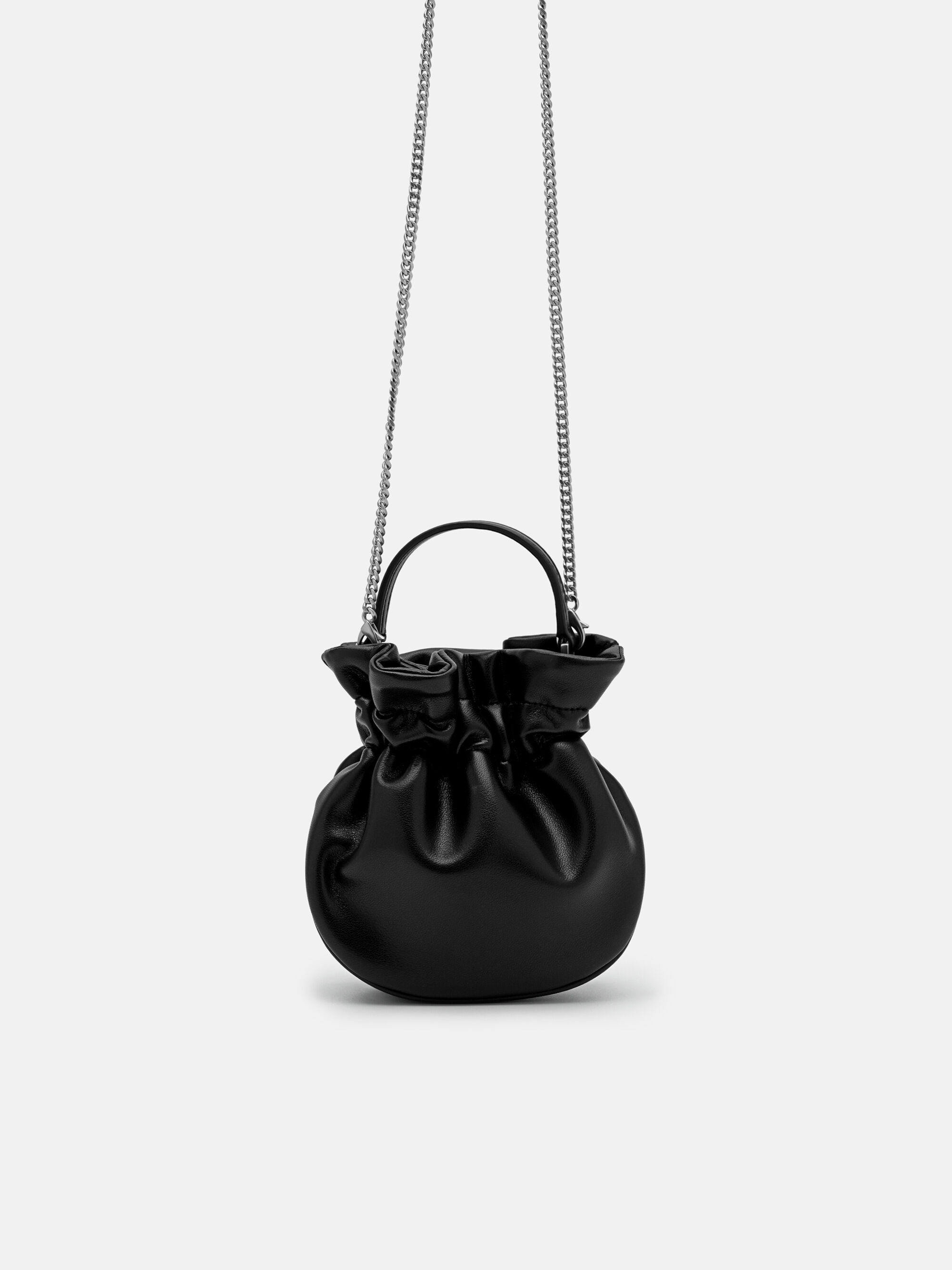 Mini Dumpling Pouch, Black