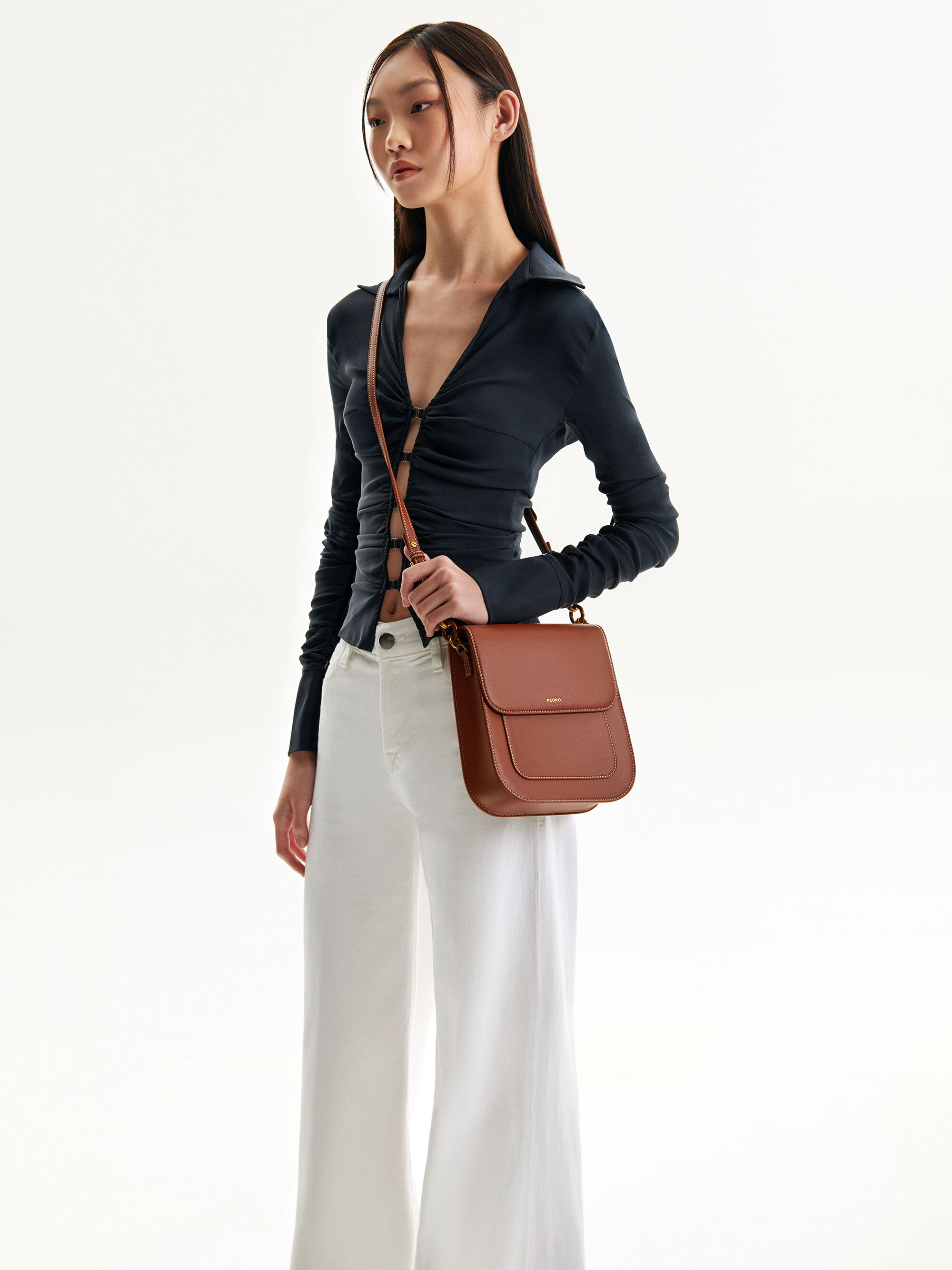 Sydney Shoulder Bag - Cognac