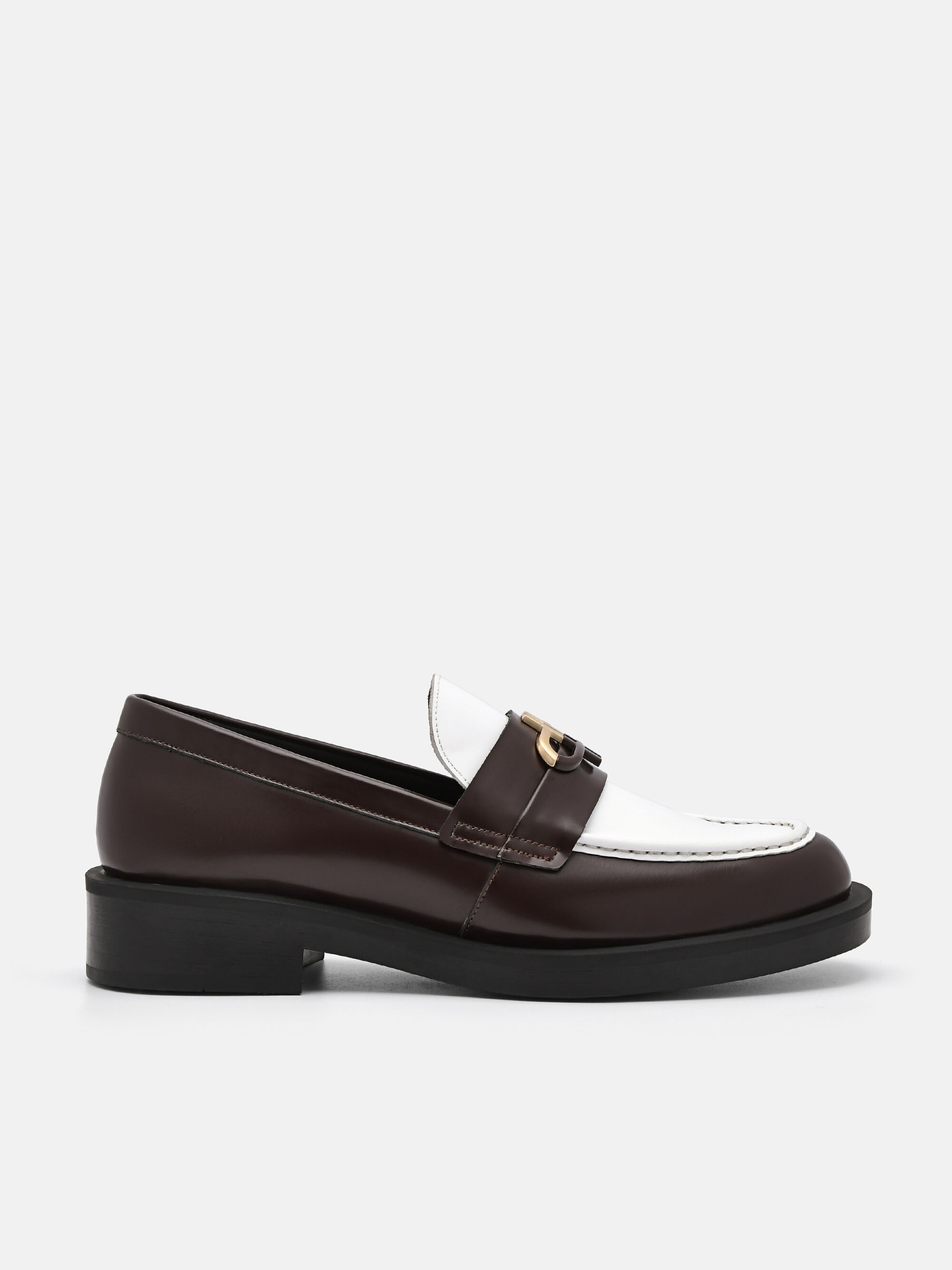 Real leather 2025 loafers womens