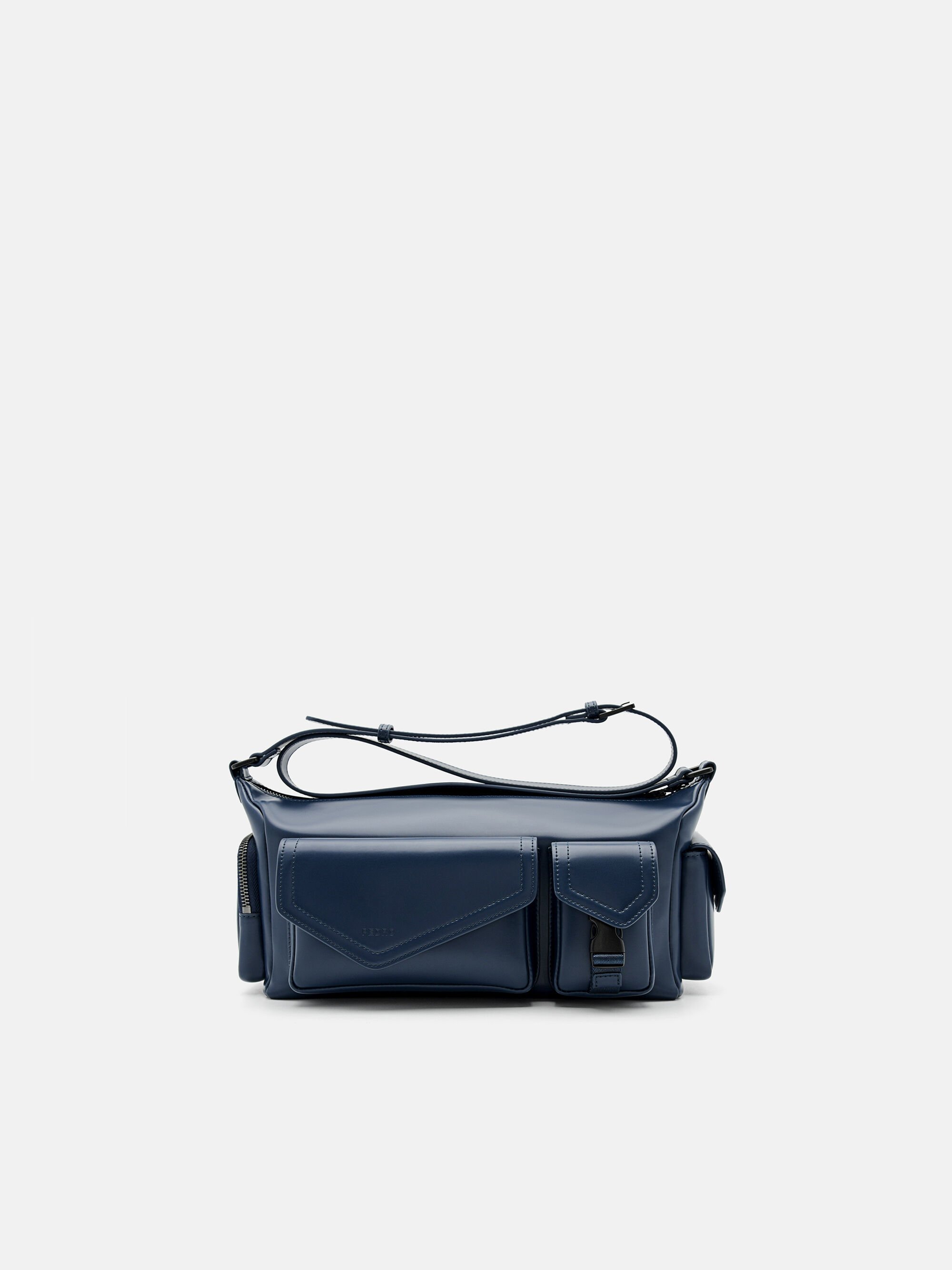 Taper Sling Bag, Navy