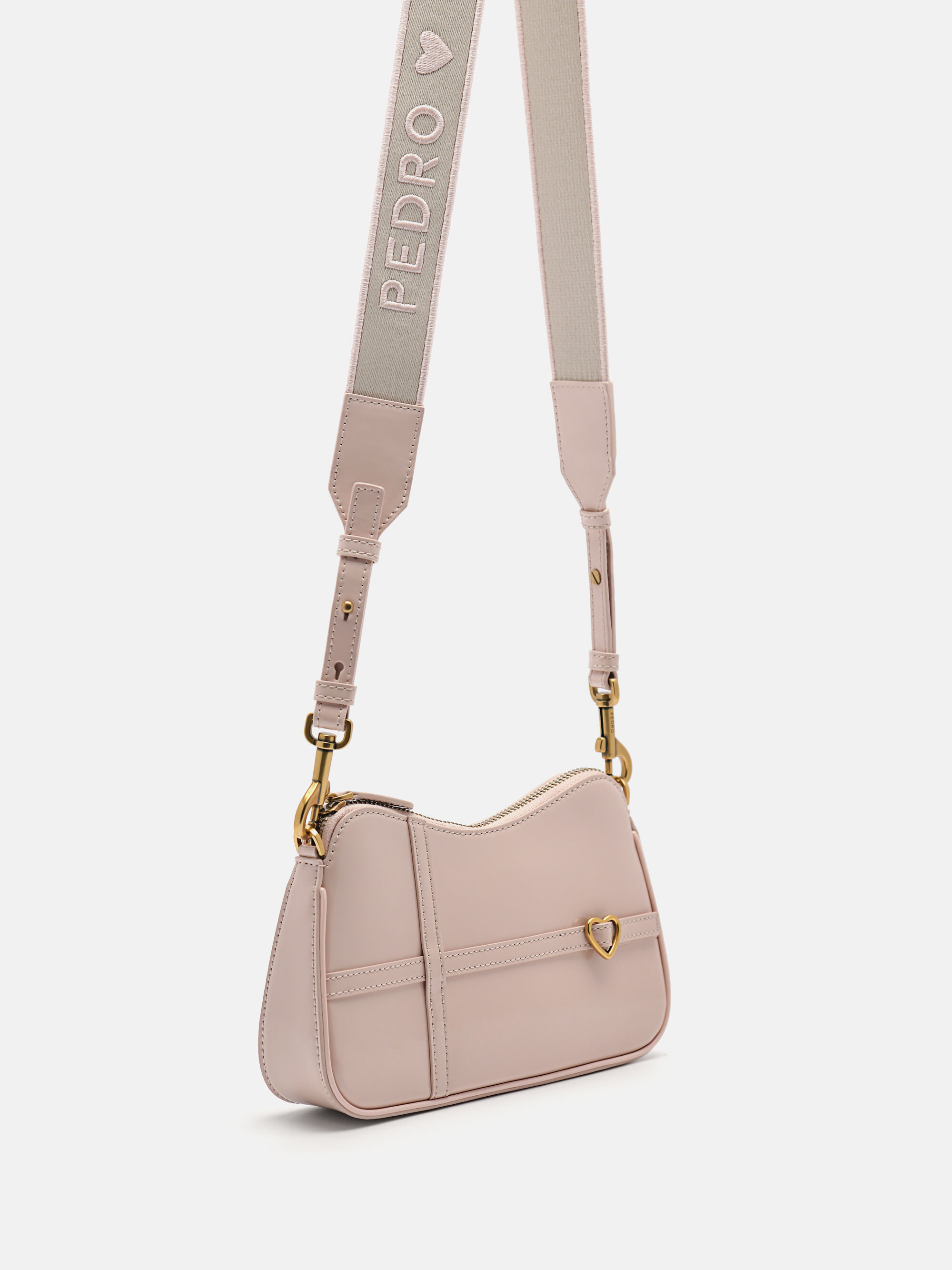 Cady Mini Shoulder Bag, Light Pink