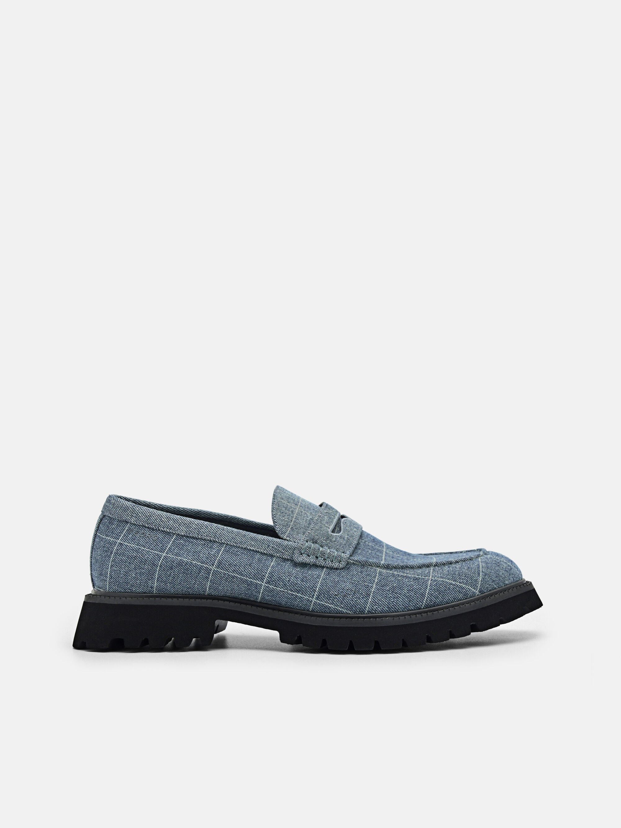 Hudson Penny Loafers, Blue