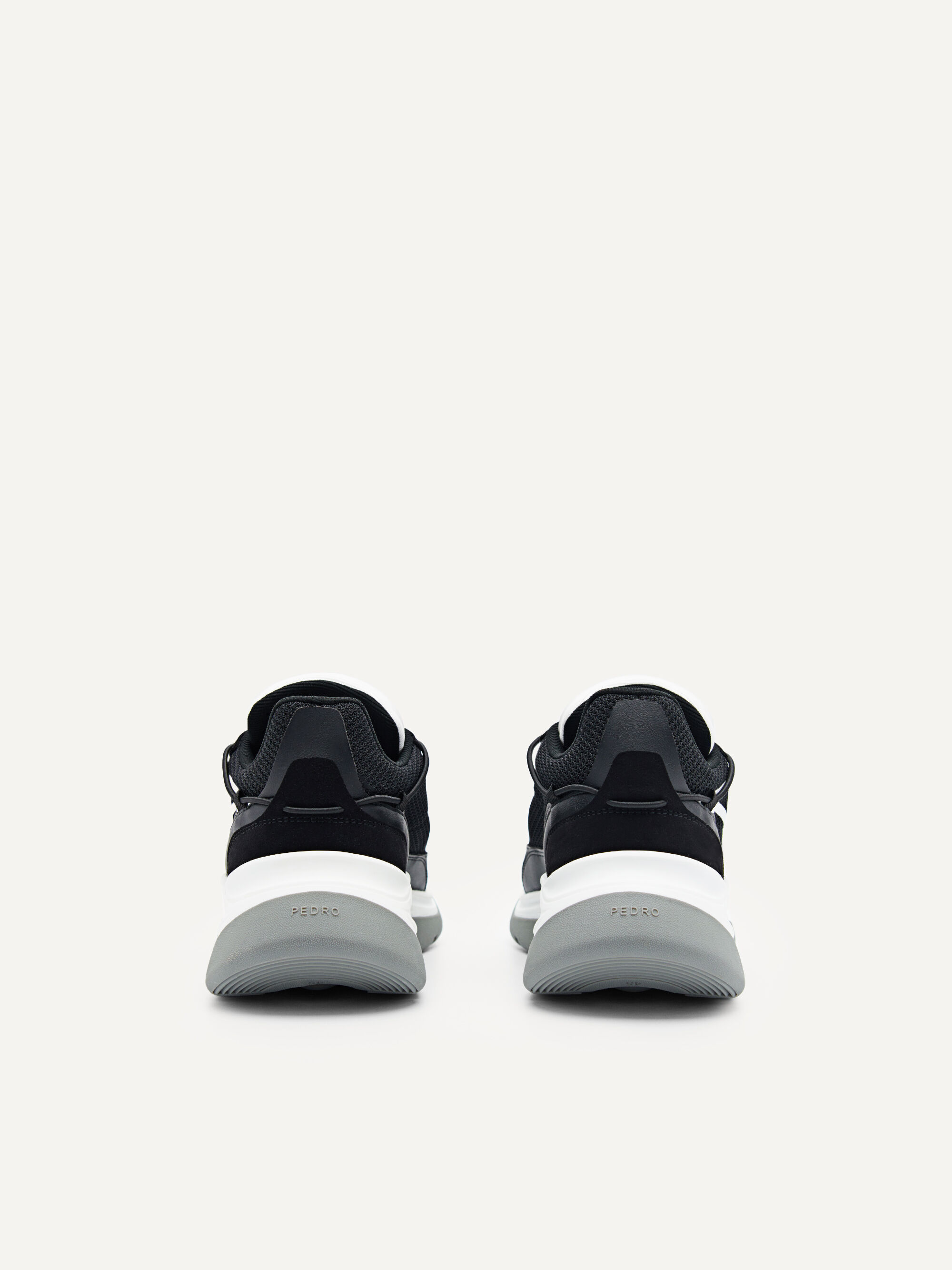 Cloudtrail Suede Sneakers, Black