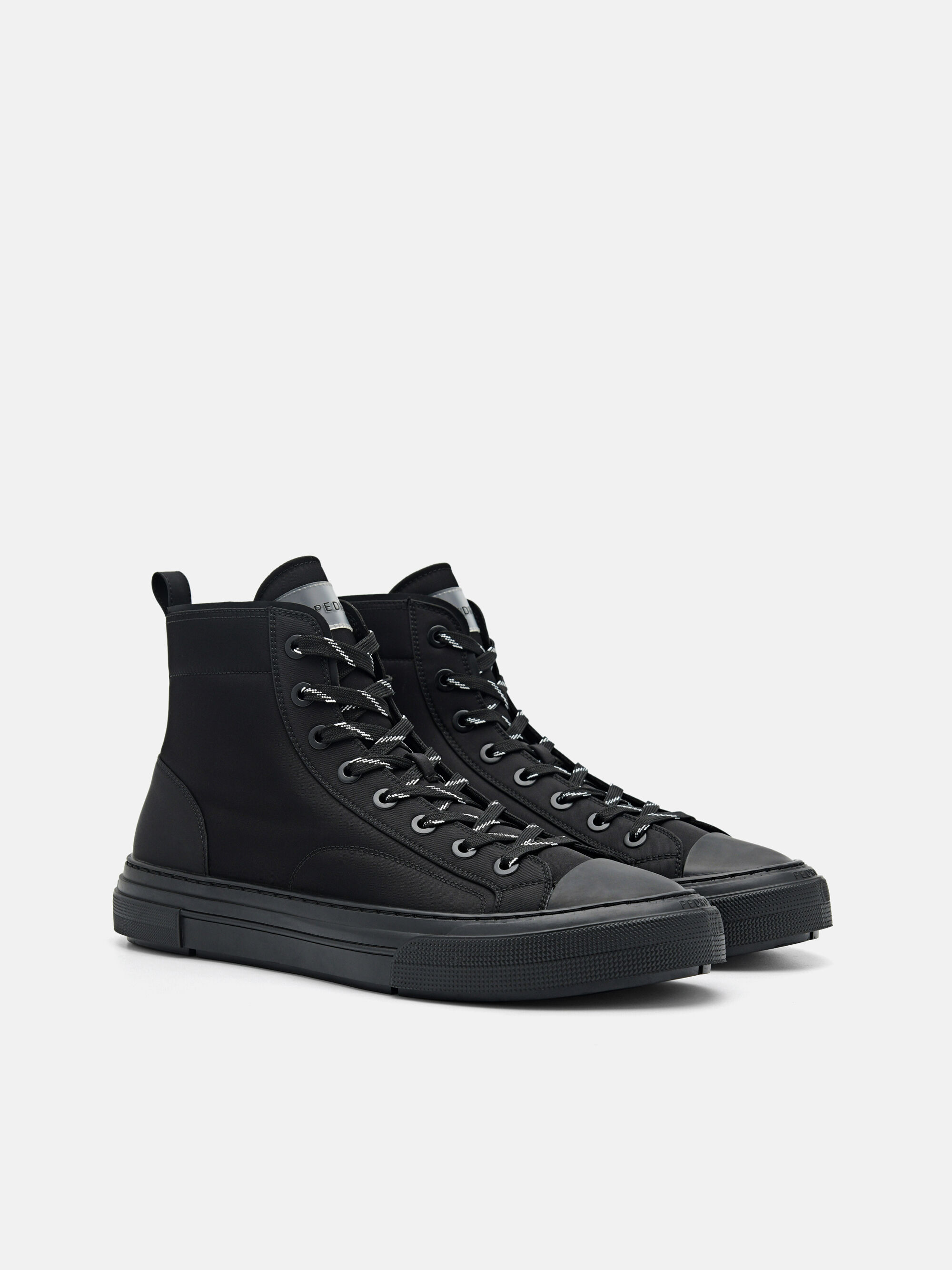 Strata High Top Sneakers, Black