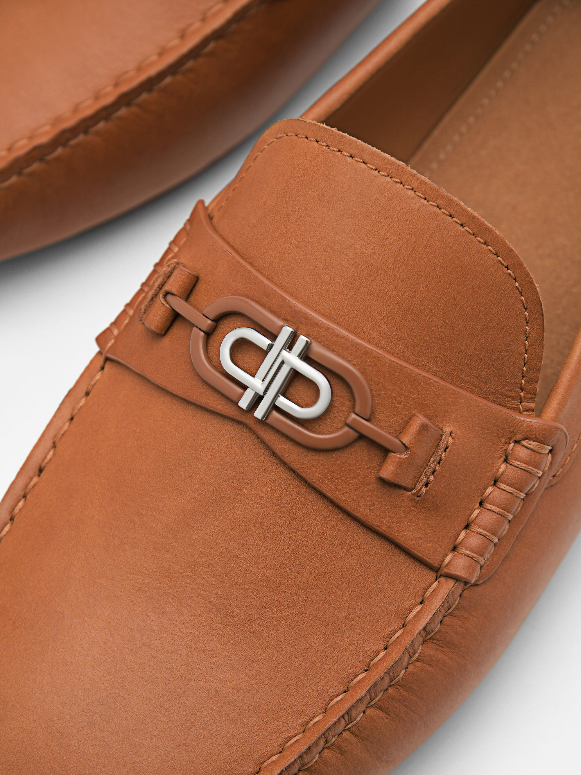 PEDRO Icon Leather Driving Shoes, Camel